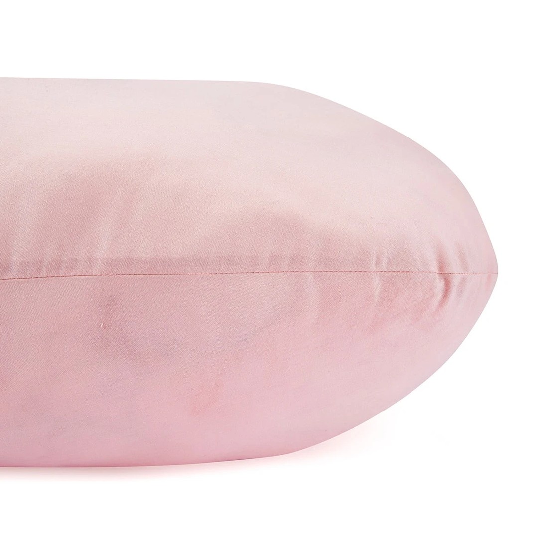 4 180 Thread Count U-Shape Pillowcase - Pink, 4 of 5
