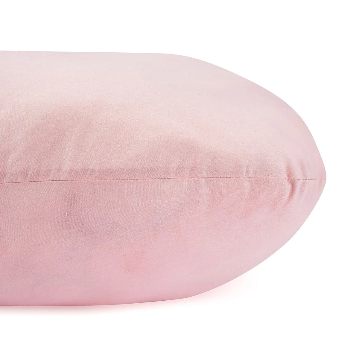 4 180 Thread Count U-Shape Pillowcase - Pink, 4 of 5