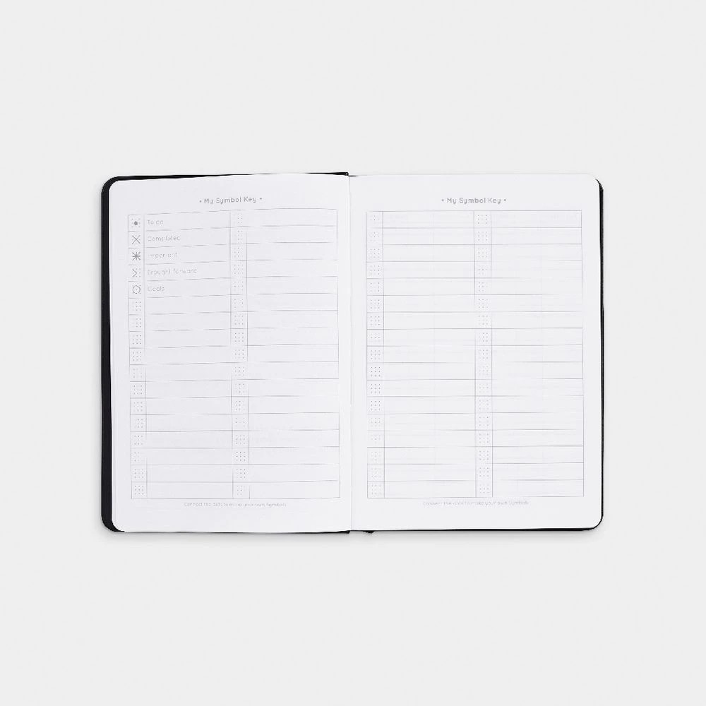 4 Otto A5 Bullet Journal Ruled 240 Page Black, 4 of 5