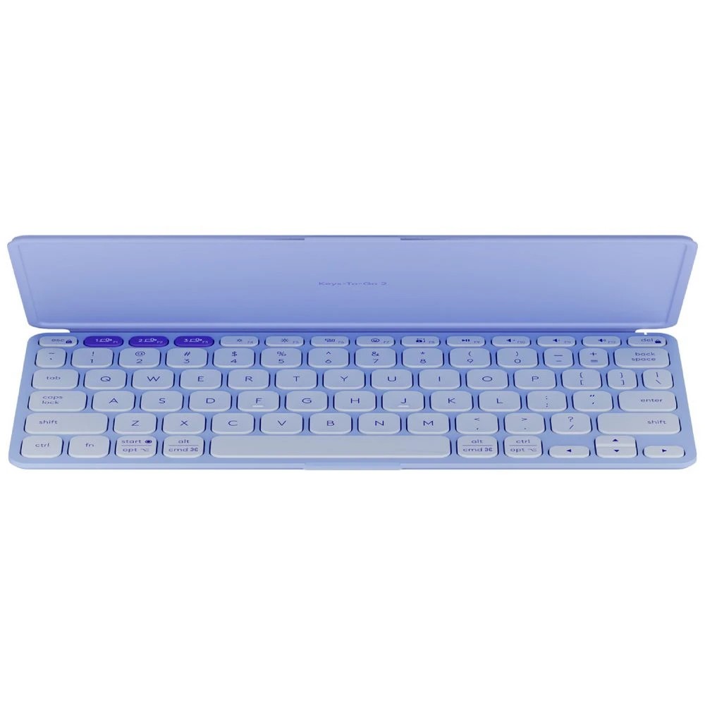 2 Logitech Keys-To-Go 2 Wireless Keyboard Lilac, 2 of 10