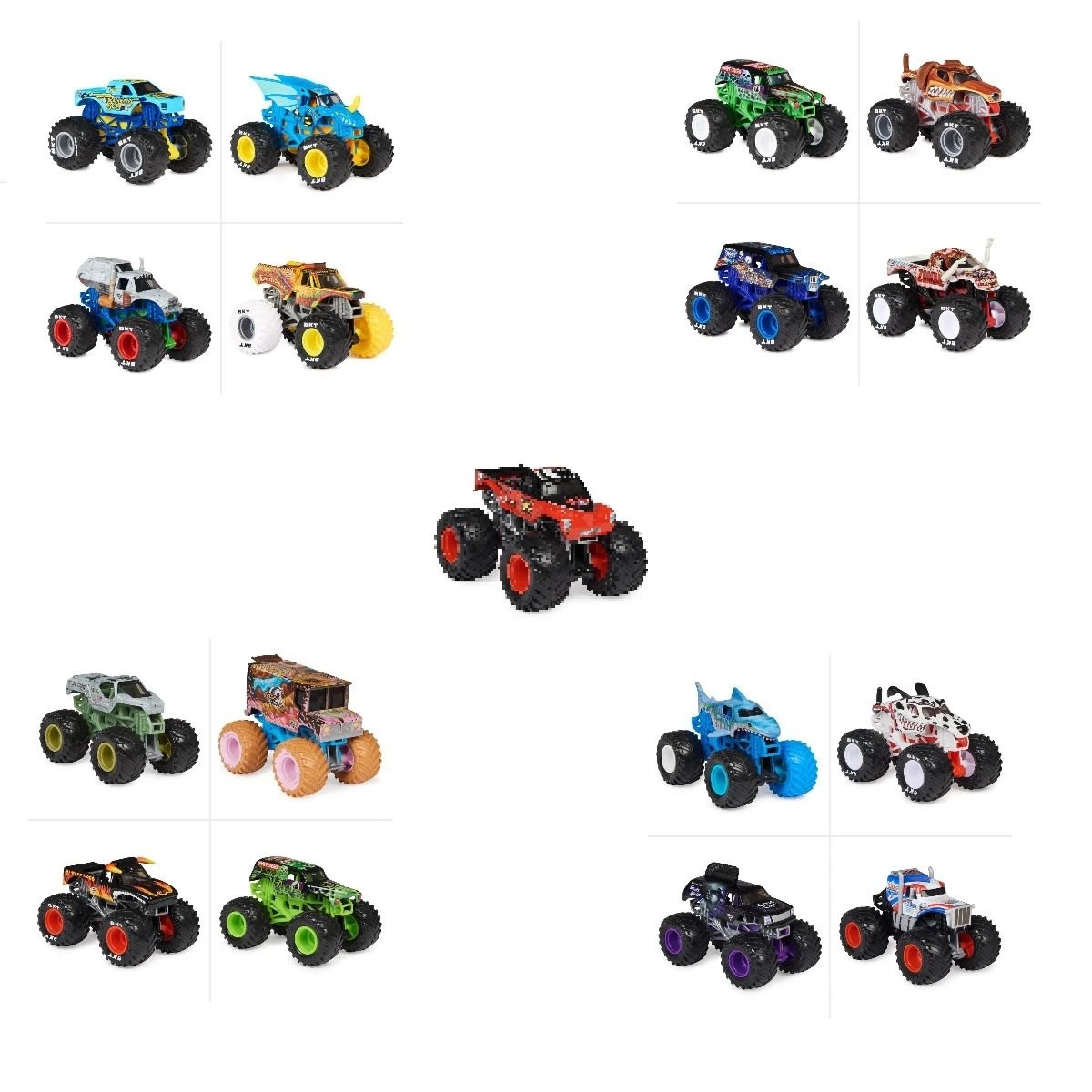 1 Monster Jam 1:64 Die Cast Truck - Assorted, 1 of 8