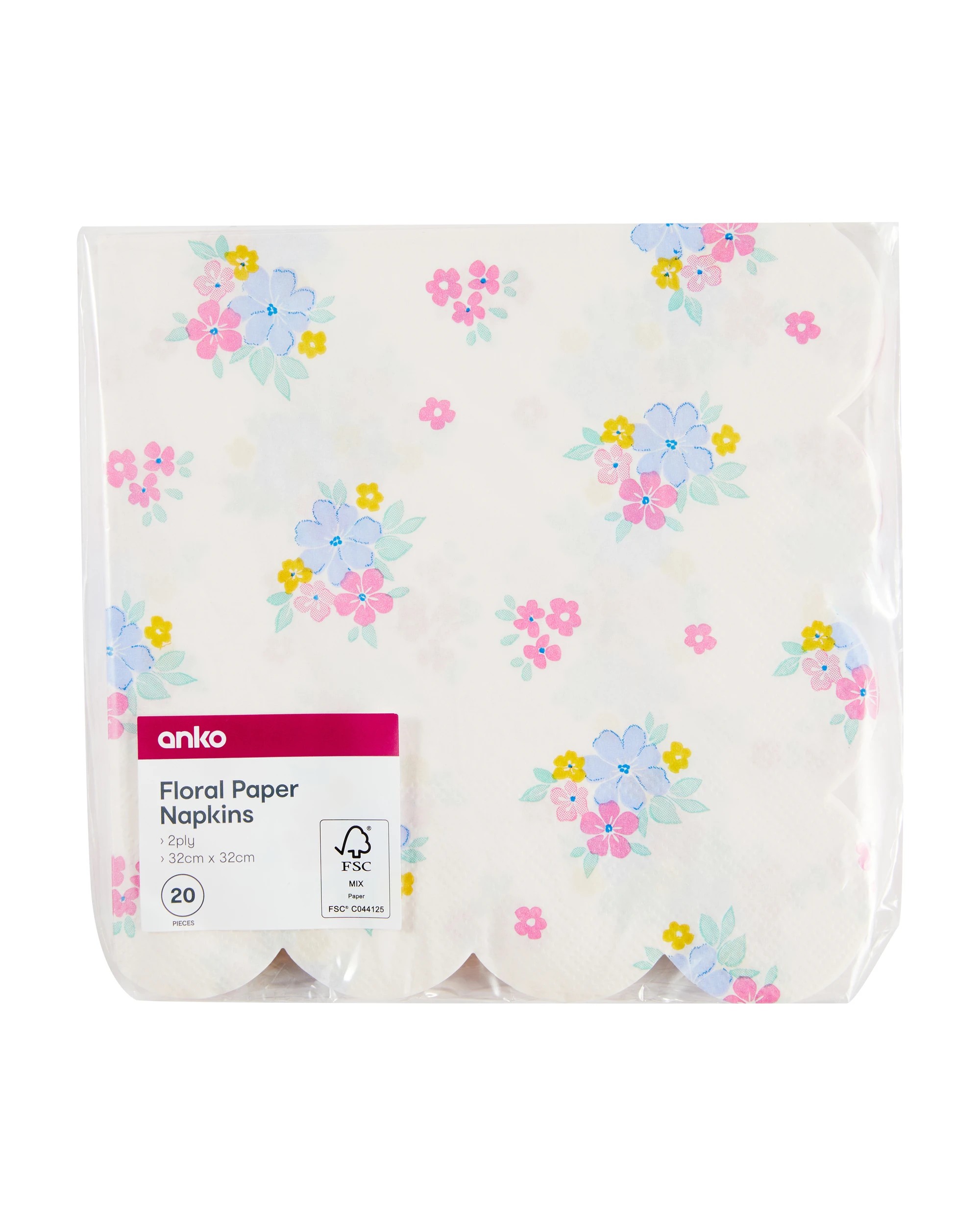 5 20 Piece Floral Paper Napkins, 5 of 5