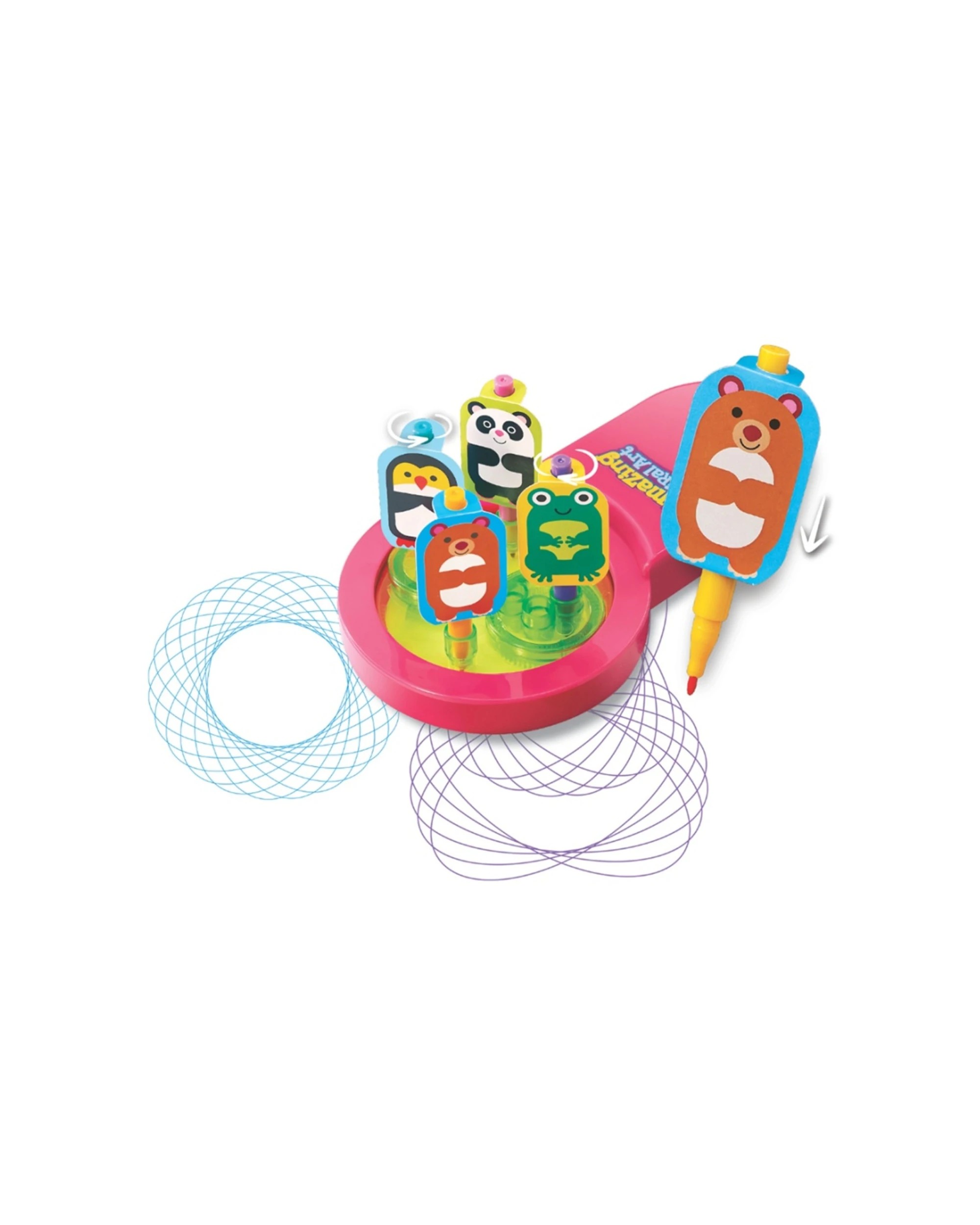 3 4M Kidzlabs Amazing Spiral Art Drawing Kit Kids Craft, 3 of 3