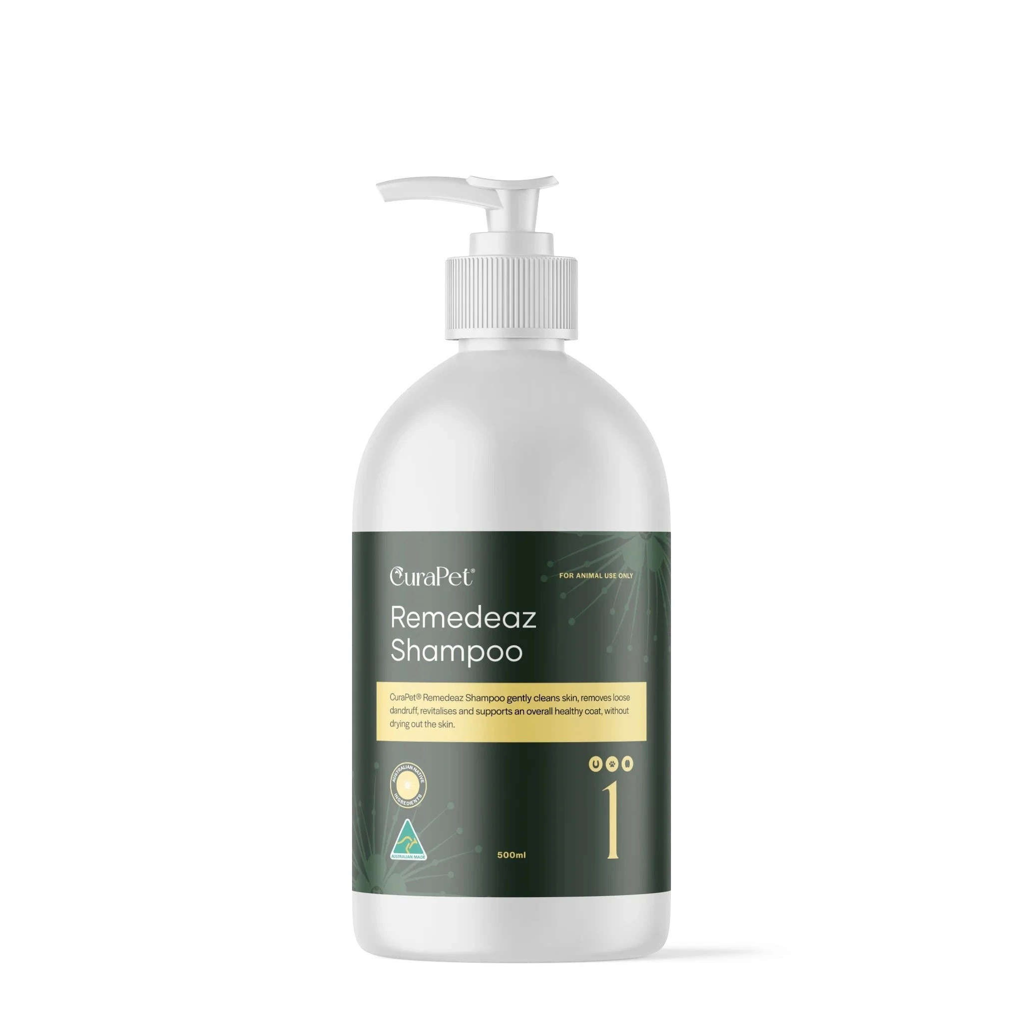 1 Curapet Remedeaz Shampoo 500ml, 1 of 2