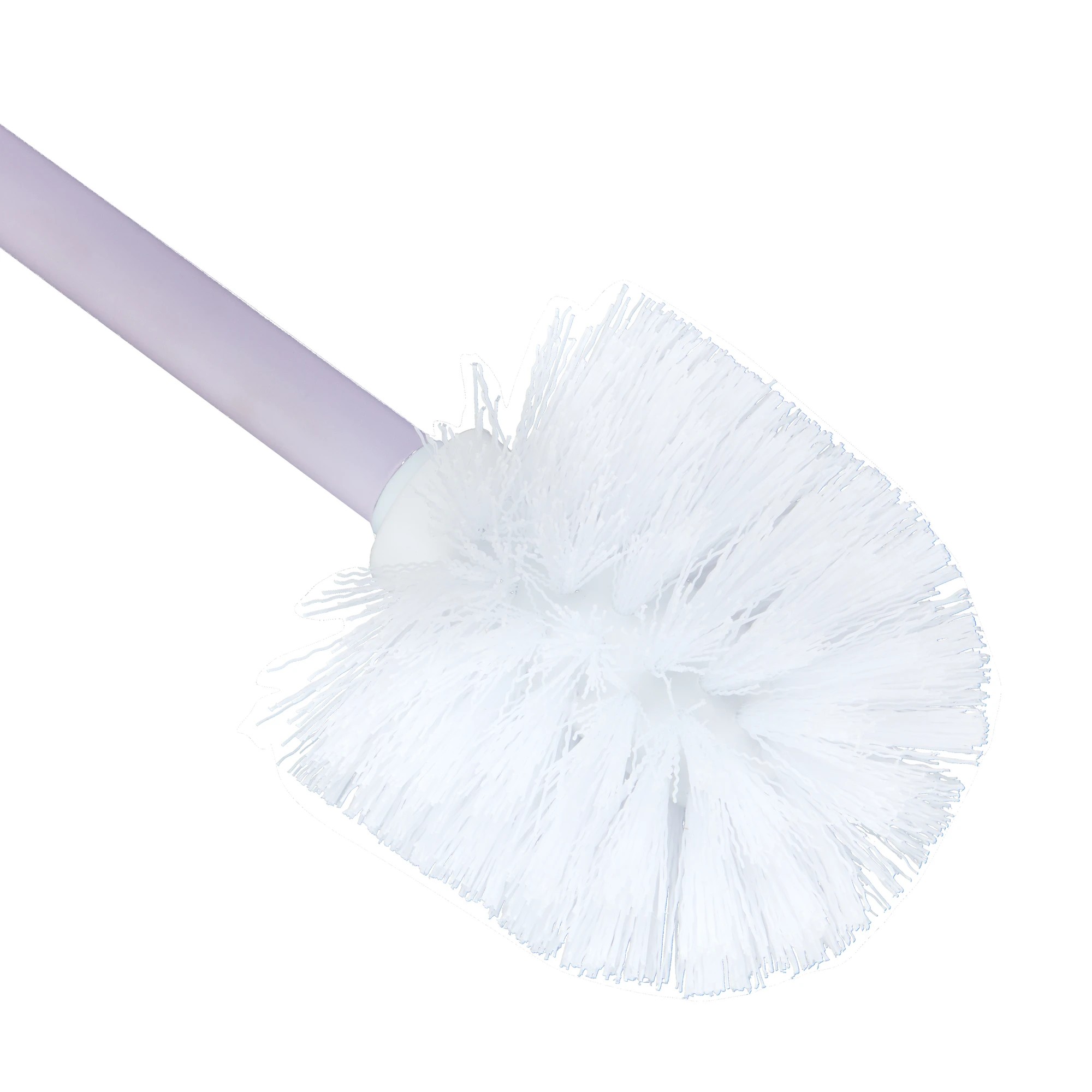 4 Stripe Toilet Brush - Lilac, 4 of 6