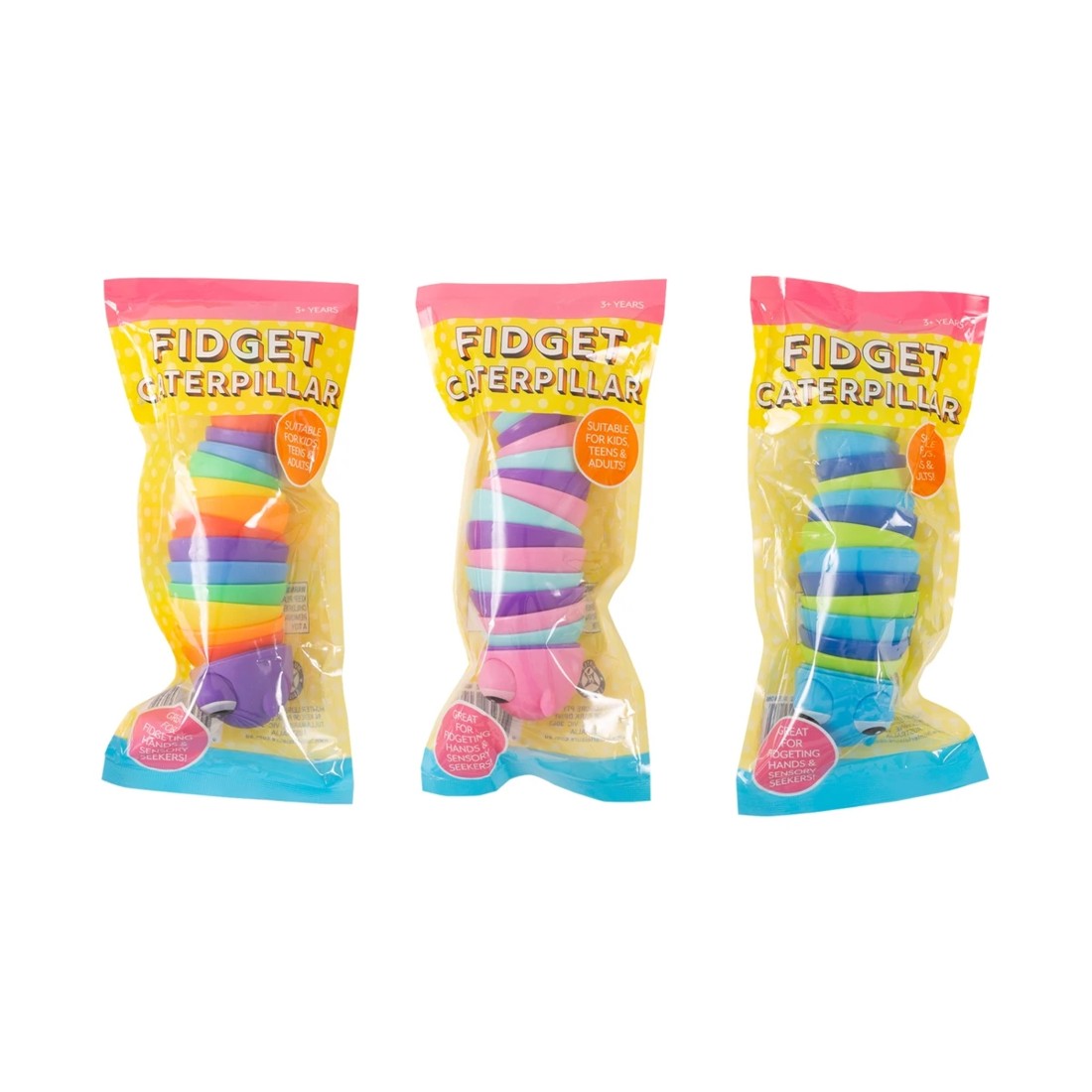 2 Fidget Caterpillar - Assorted, 2 of 2