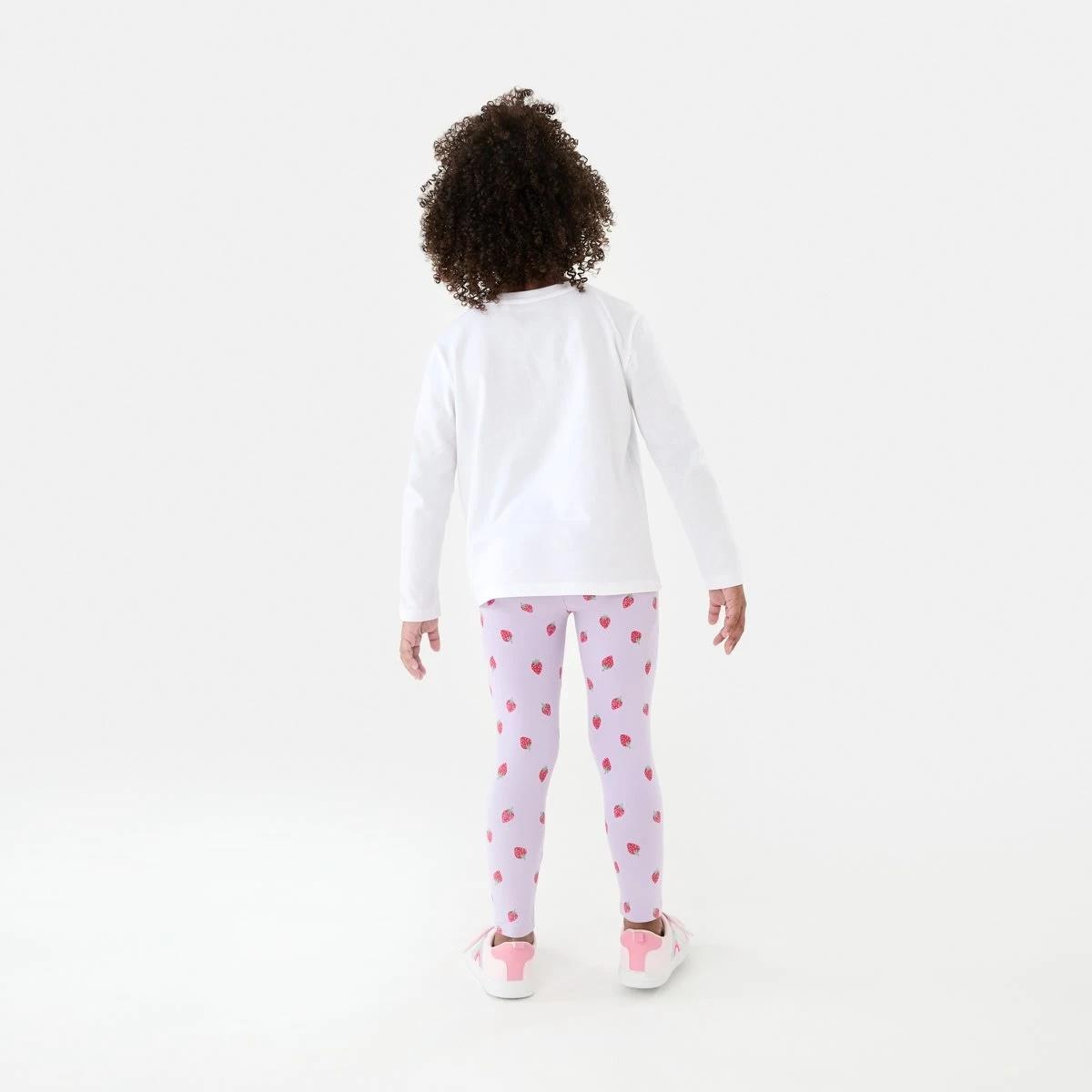 6 Printed Leggings Strawberry, 6 of 8