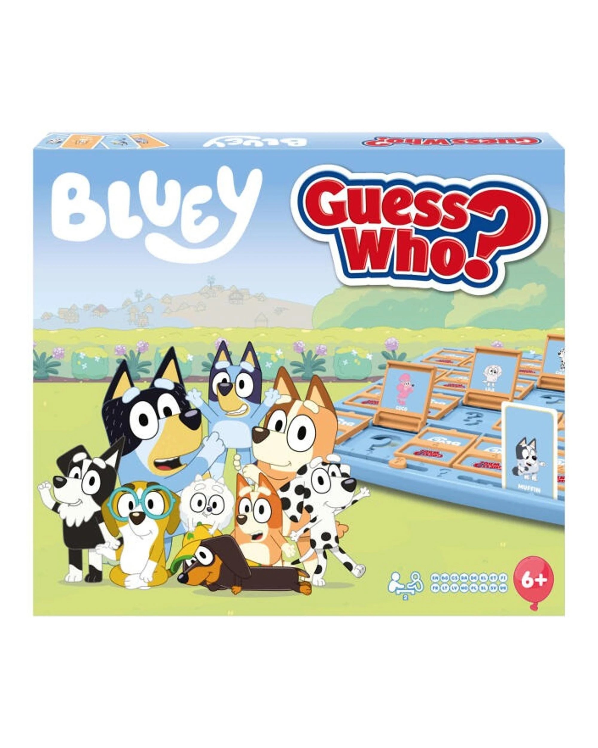 8 Guess Who Bluey Edition Board Game, 8 of 9
