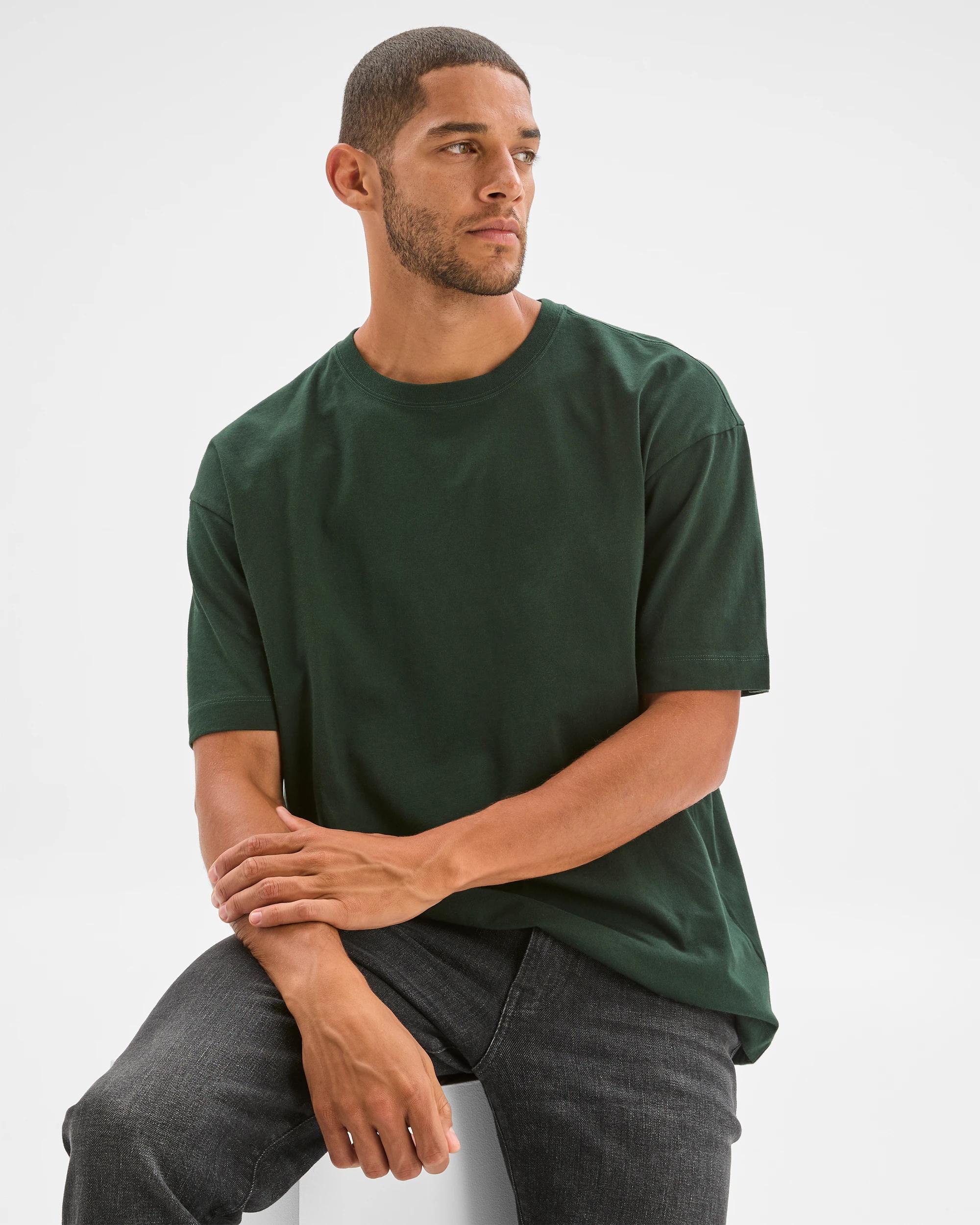 1 Target Australian Cotton Oversized T-Shirt WINTER GREEN, 1 of 6