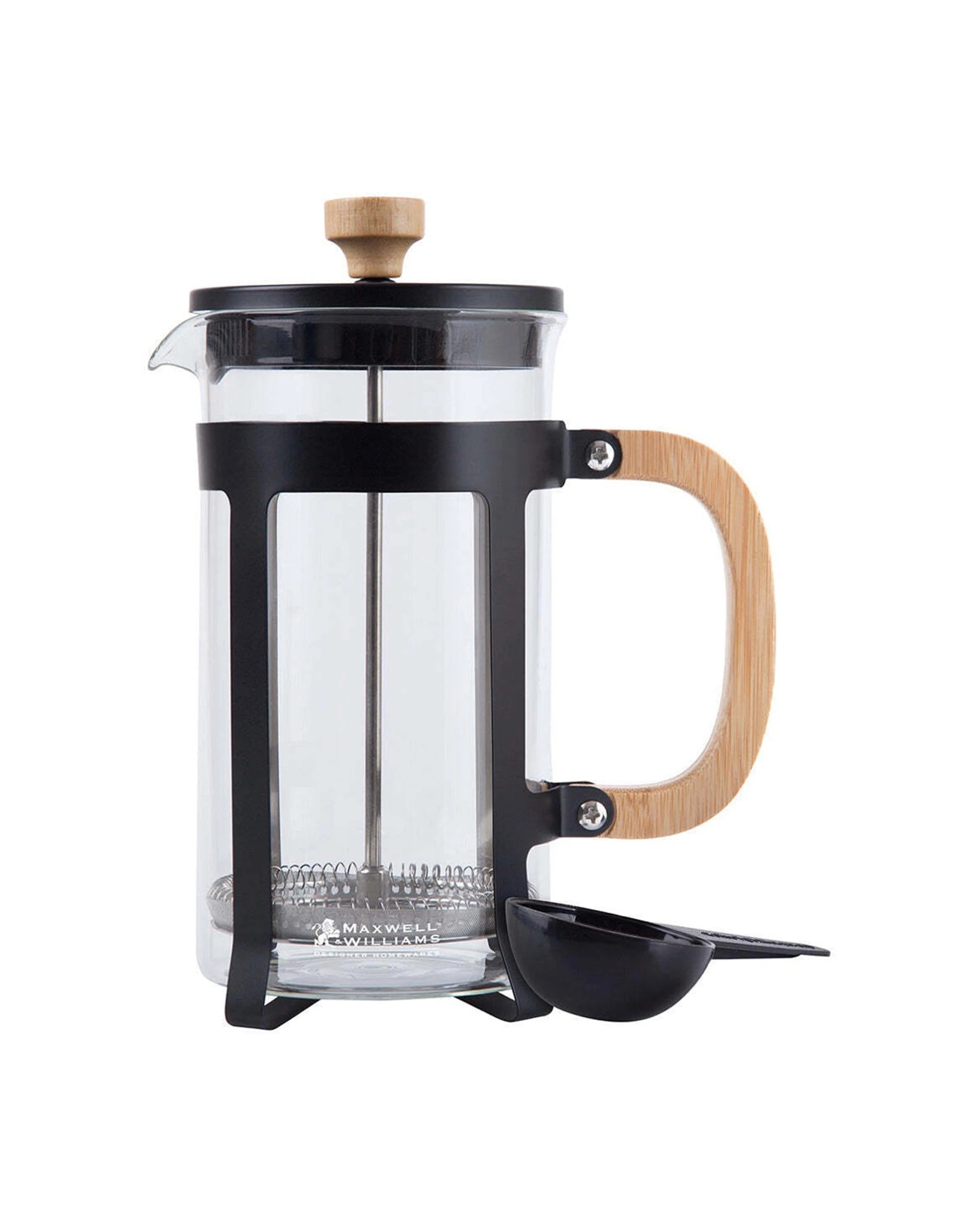 1 Maxwell & Williams Blend Sumatra 1l Glass Coffee Plunger Coffee Press
 - Black, 1 of 3