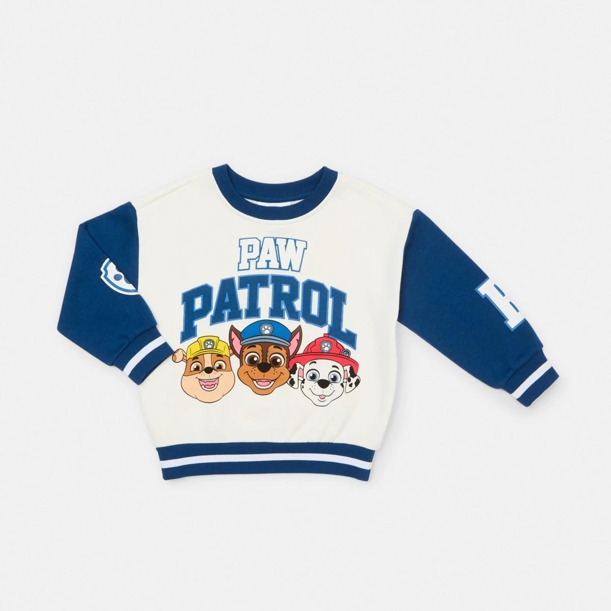 9 PAW Patrol License Print Crew Neck Sweatshirt Pawpatrol, 9 of 10