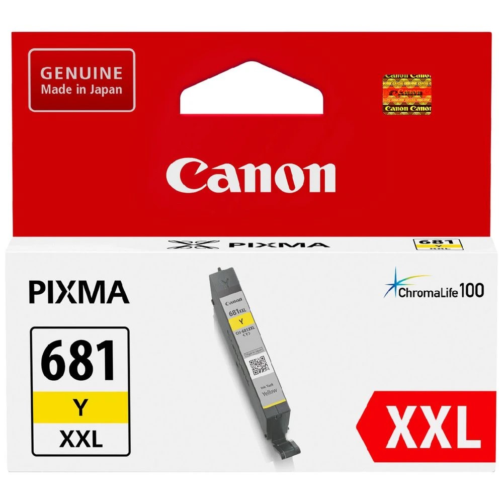 1 Canon CLI 681XXL Ink Cartridge Yellow, 1 of 4