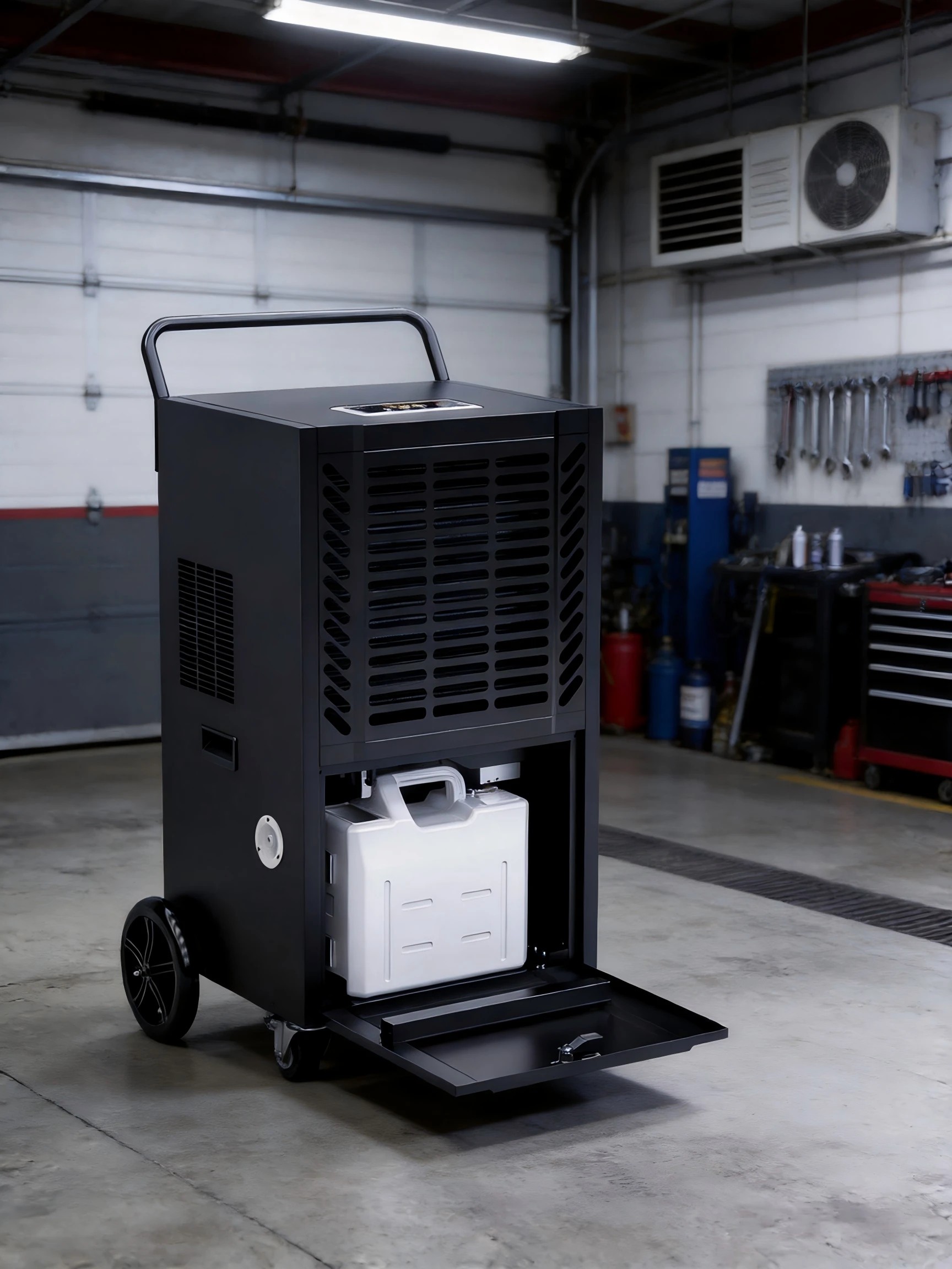 3 Yopower 95L Commercial Dehumidifier with Pump Drainage for 80–300㎡ - Black, 3 of 6