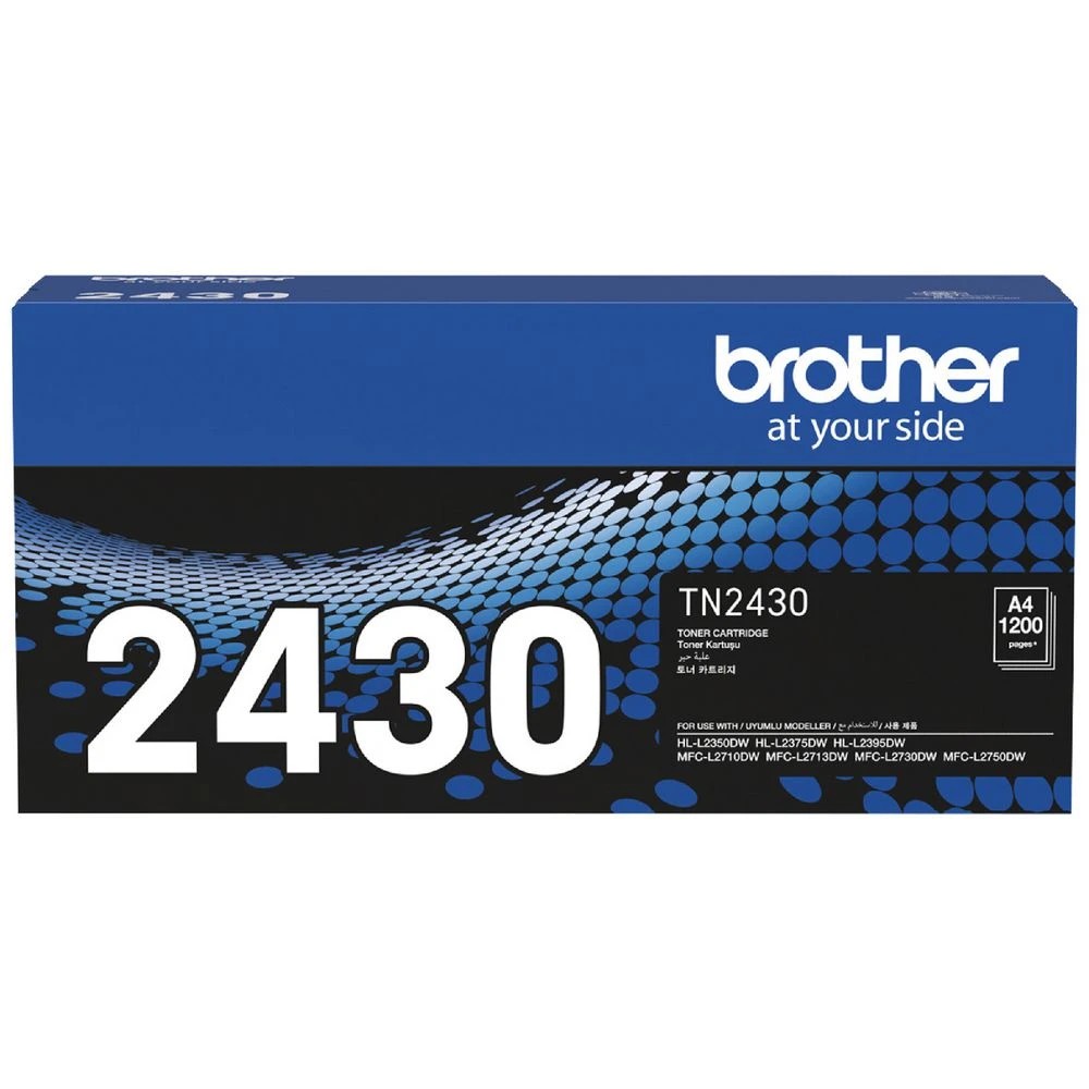 1 Brother TN 2430 Toner Cartridge Black, 1 of 2