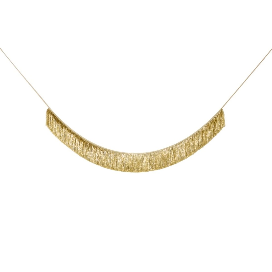 2 Gold Look Tassel Fringe Garland, 2 of 5