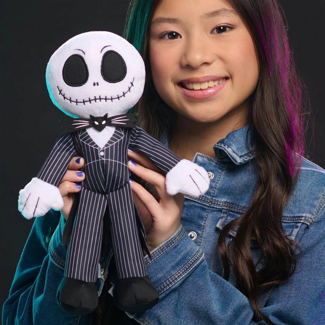 2 Disney Tim Burton&#39;s The Nightmare Before Christmas Jack Skellington Plush Doll - Multi, 2 of 4