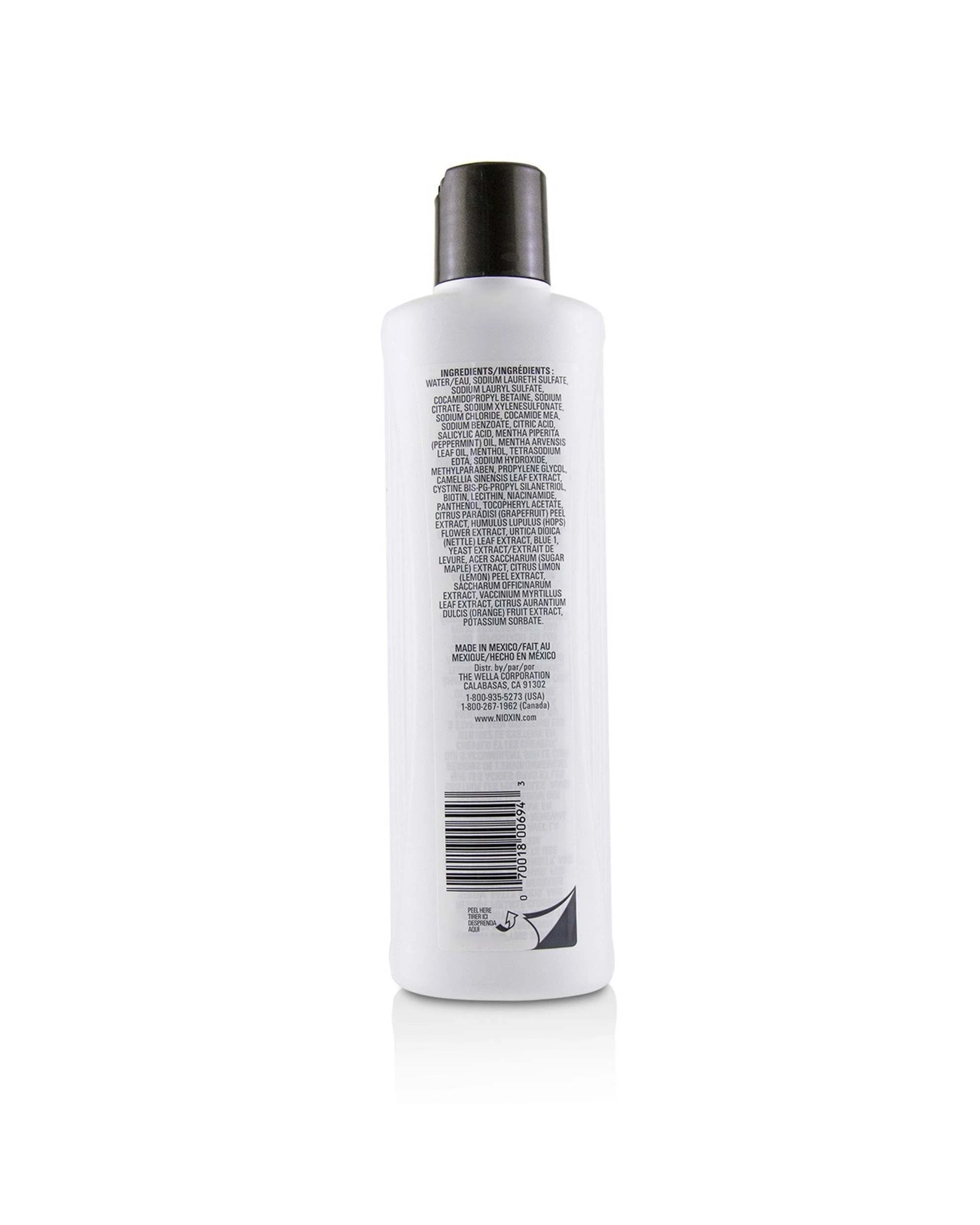 2 Nioxin Derma Purifying System 1 Cleanser Shampoo (Natural Hair, Light Thinning)  300ml/10.1oz, 2 of 4