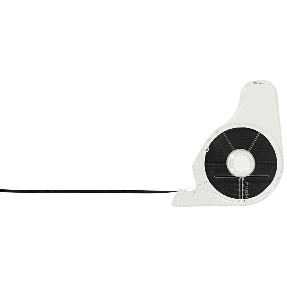 1 J.Burrows Adhesive Grid Tape Black 3mm x 20m, 1 of 2