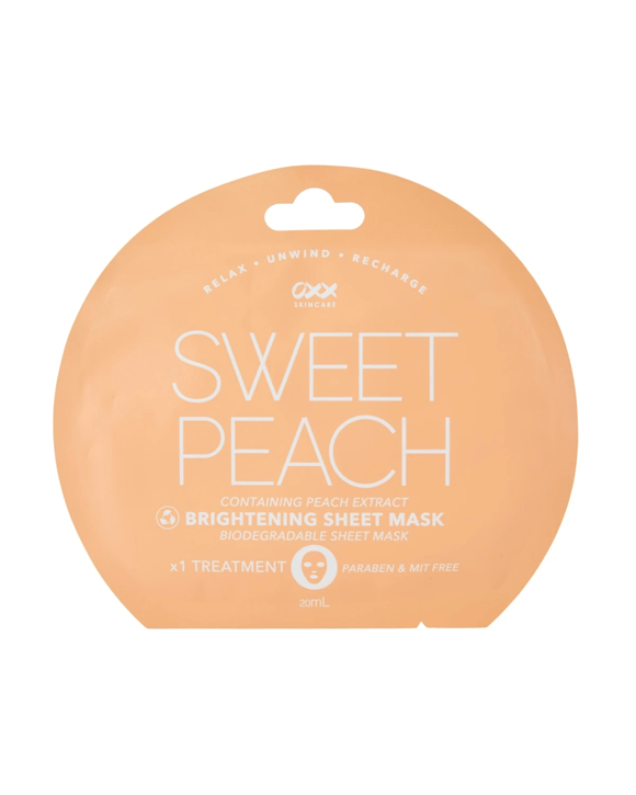 Brightening Sheet Mask - Sweet Peach Extract