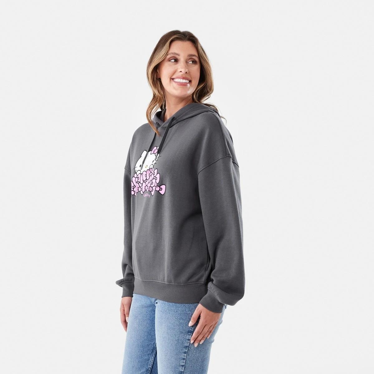 2 Hello Kitty License Long Sleeve Hoodie Hellokitty, 2 of 6