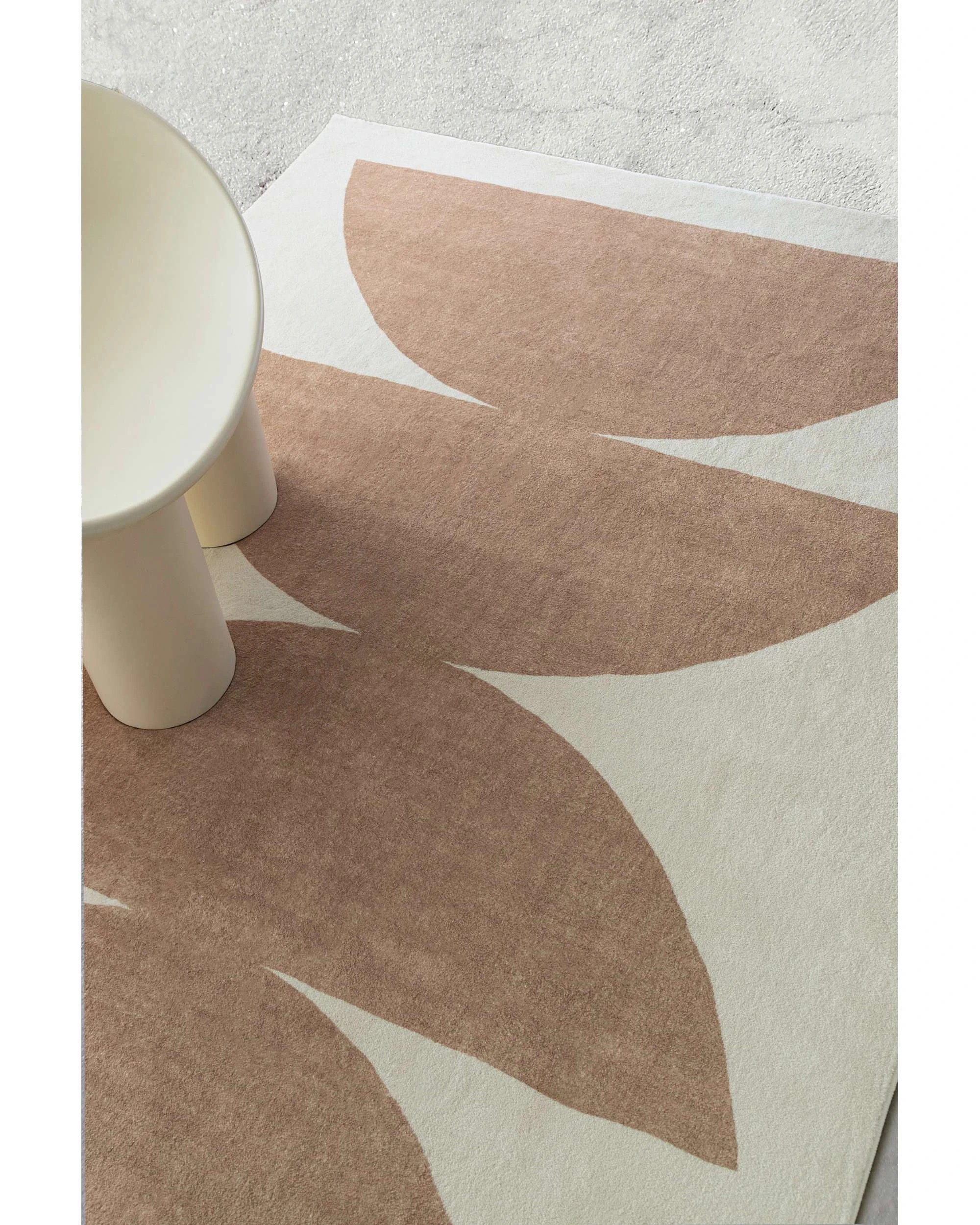 3 Loopsie Ludlow Printed Washable Rug - Beige, 3 of 8