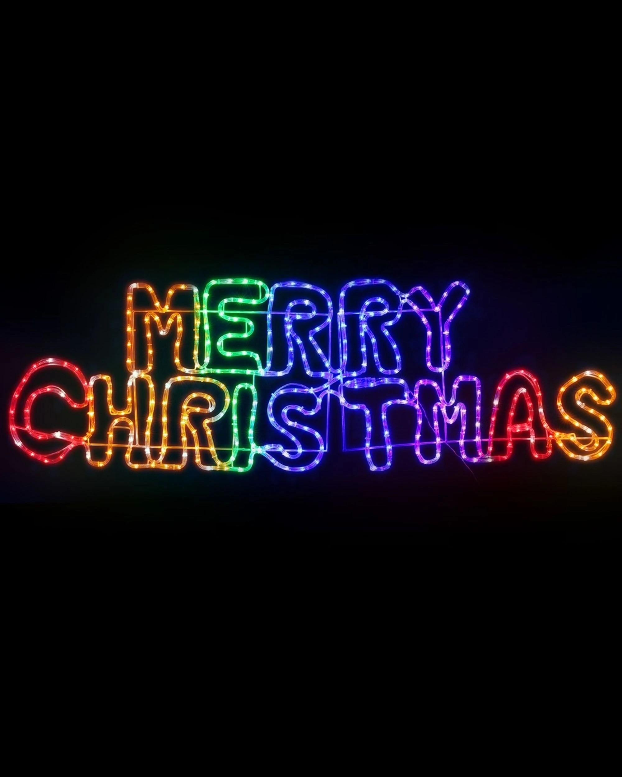 1 Jingle Jollys Christmas Lights 160cm Motif 360 Led Rope Light Outdoor Decoration
 - Multi, 1 of 3