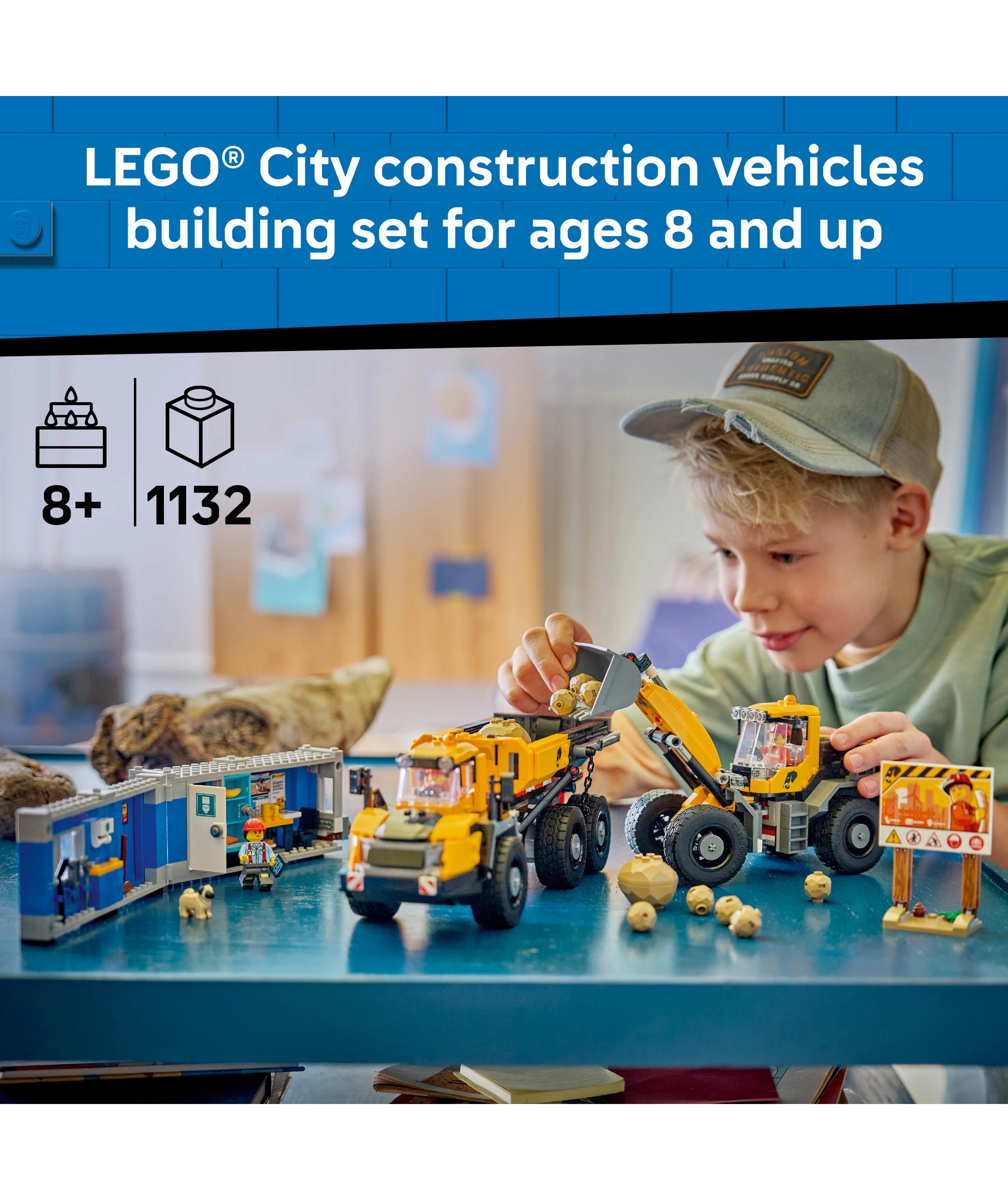 3 LEGO City Dump Truck & Front End Loader 60494, 3 of 9