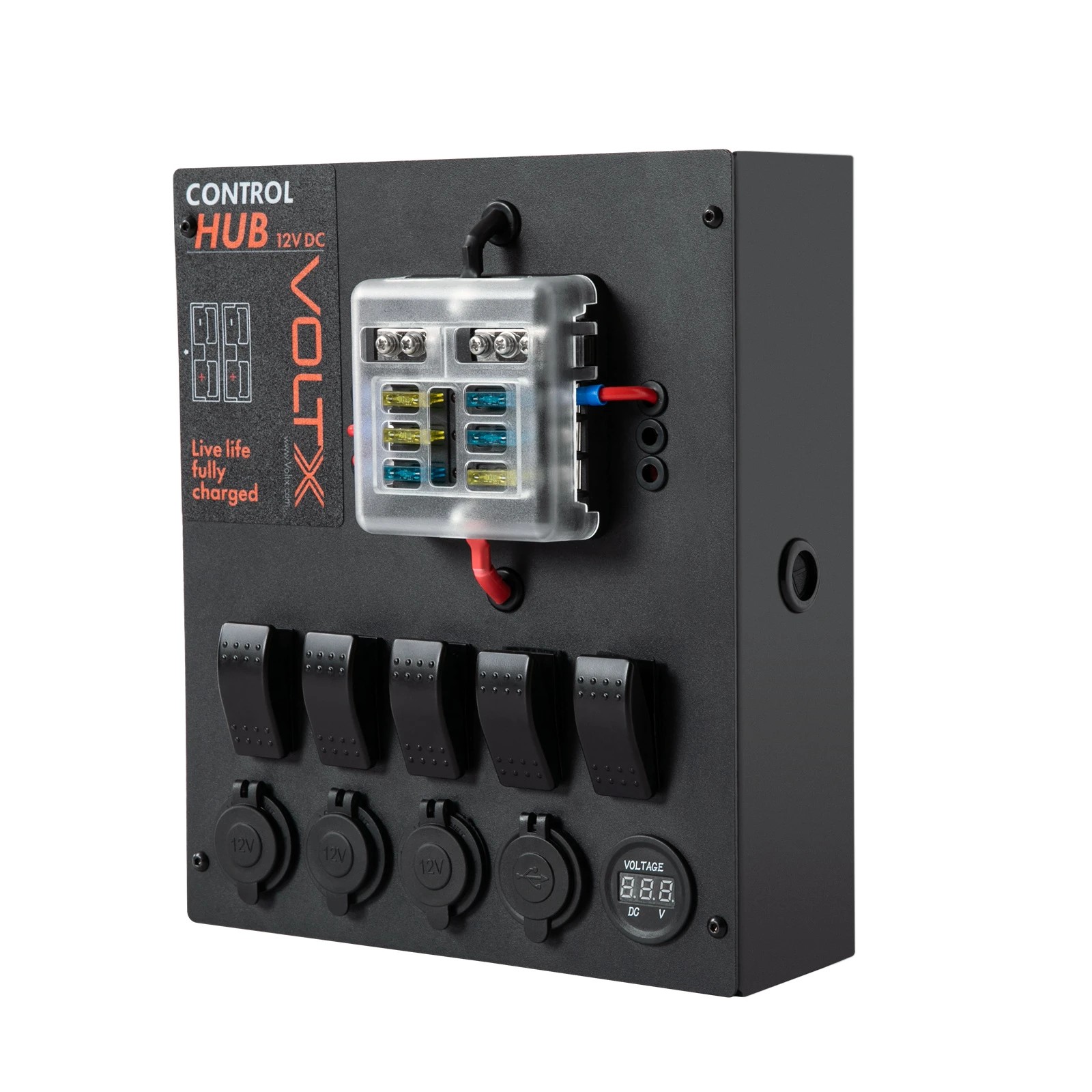 10 VoltX 12V 100Ah LiFePO4 Battery Prismatic Cell Emergency RV Backup Power Bank AU, 10 of 10