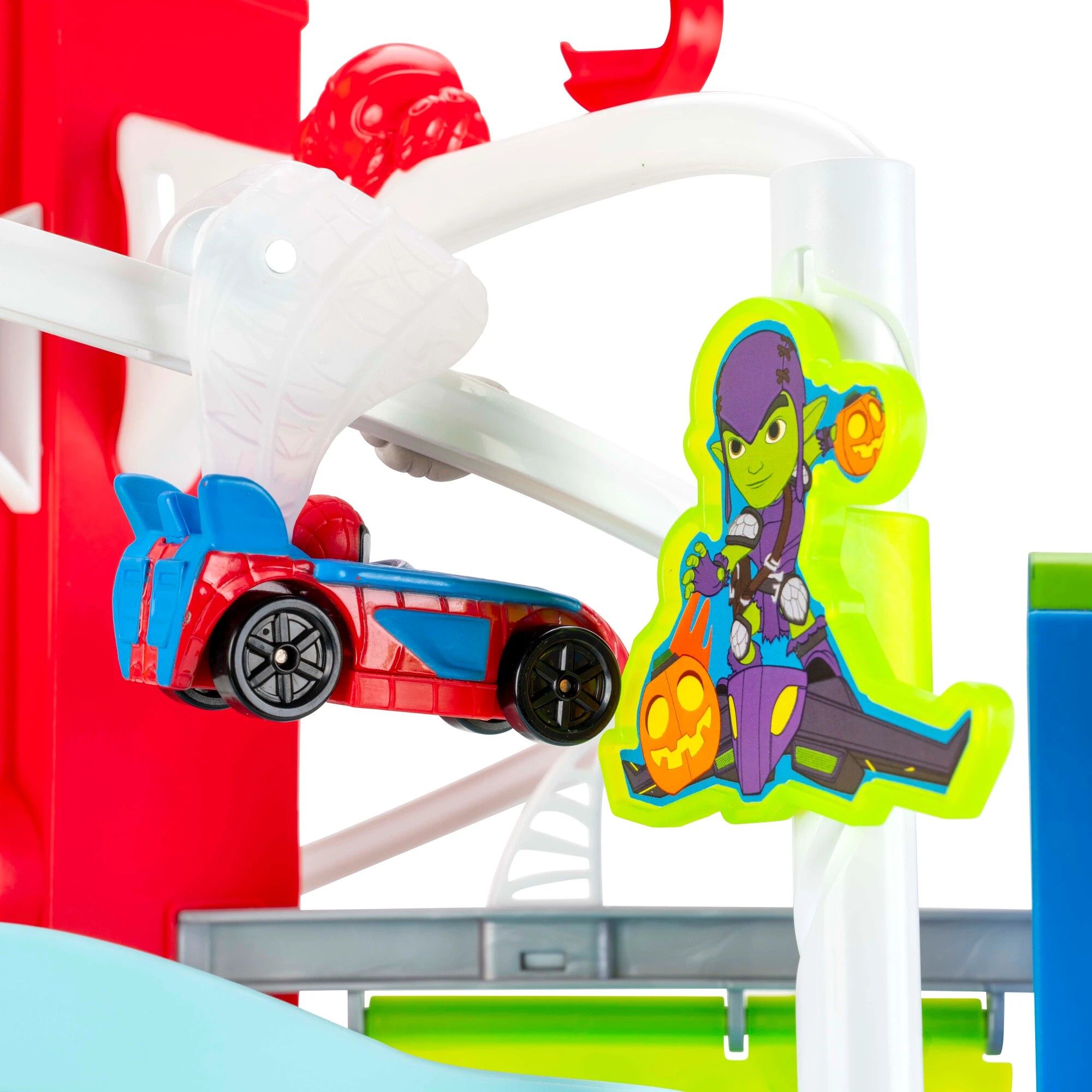 7 Marvel Spidey and His Amazing Friends Construction Zone Chaos Track Set, 7 of 7