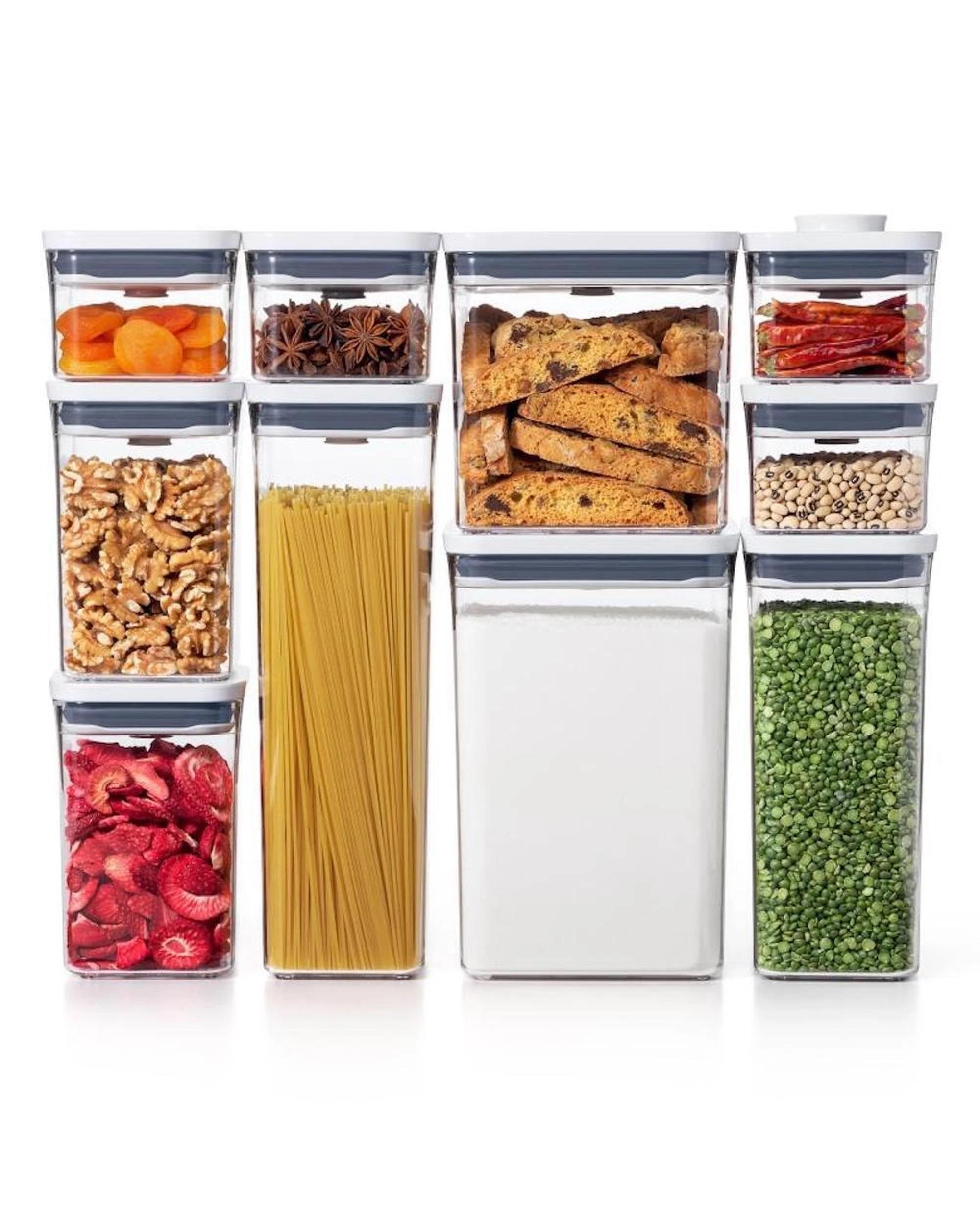 1 OXO Good Grips Pop 2.0 Container Set 10 Piece Air Tight 10pc, 1 of 4