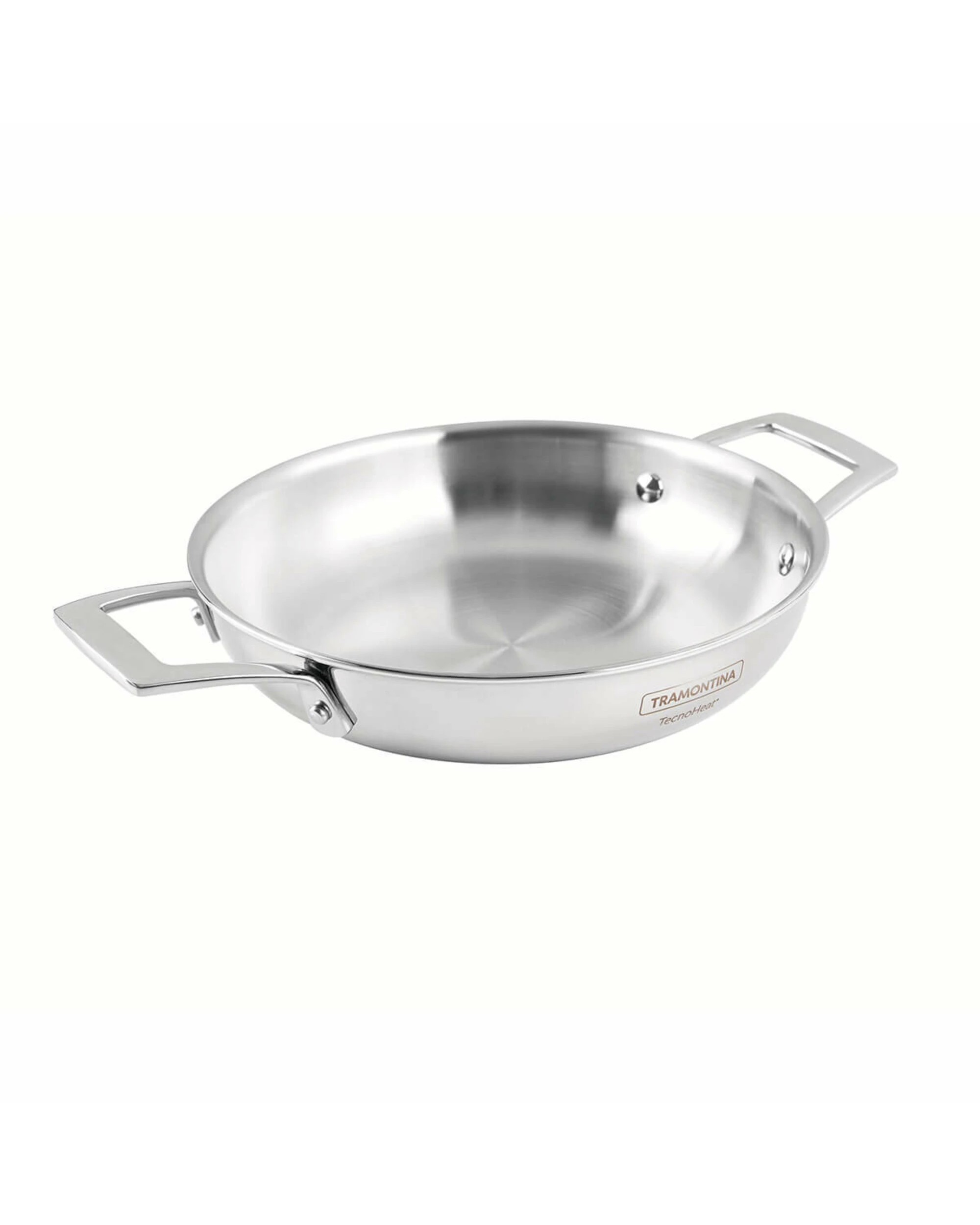 1 Tramontina Grano 30cm Tri-Ply Clad Double-Handled Frying Pan, 1 of 3