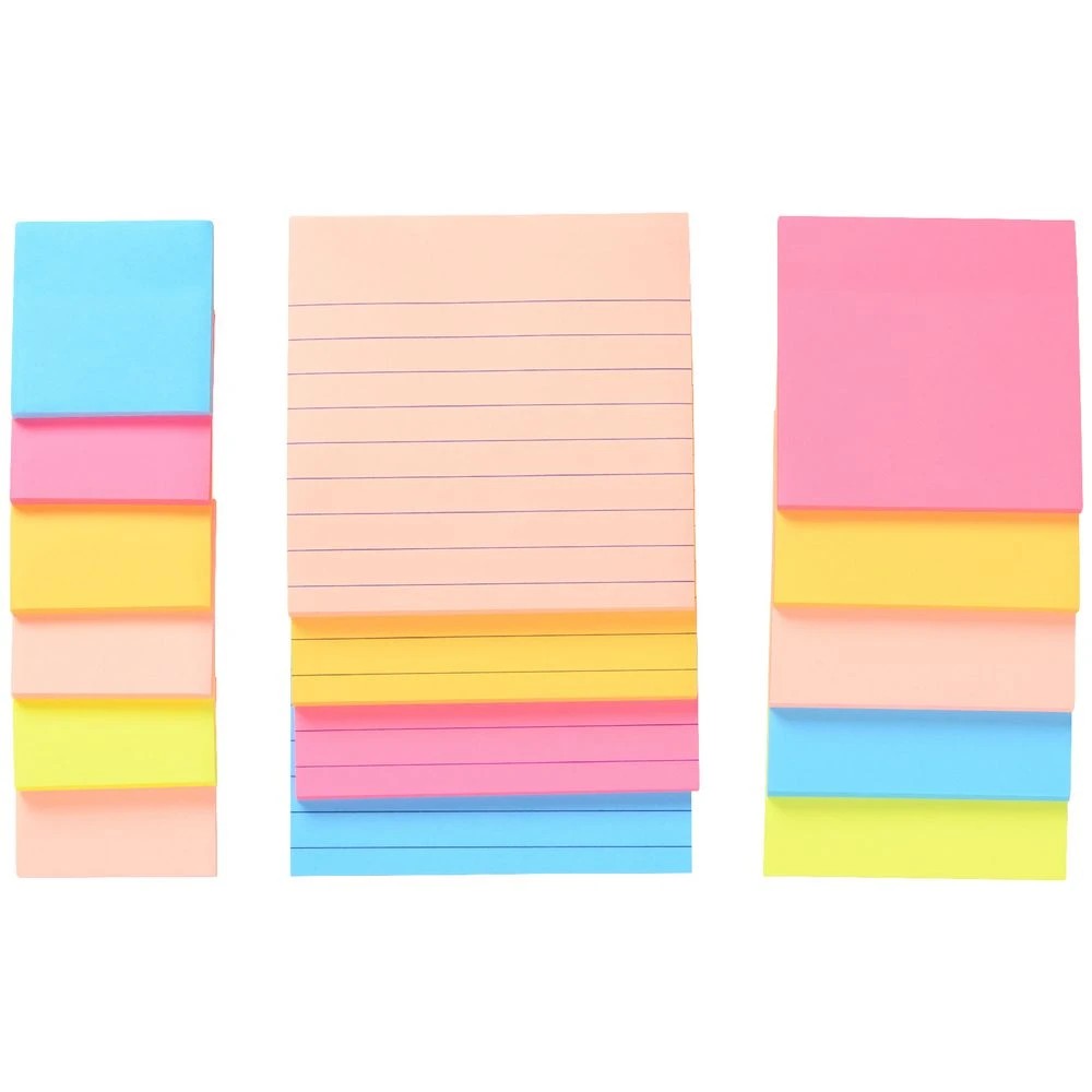 2 J.Burrows Stick-It Notes Assorted Sizes Carnivale 15 Pack, 2 of 4