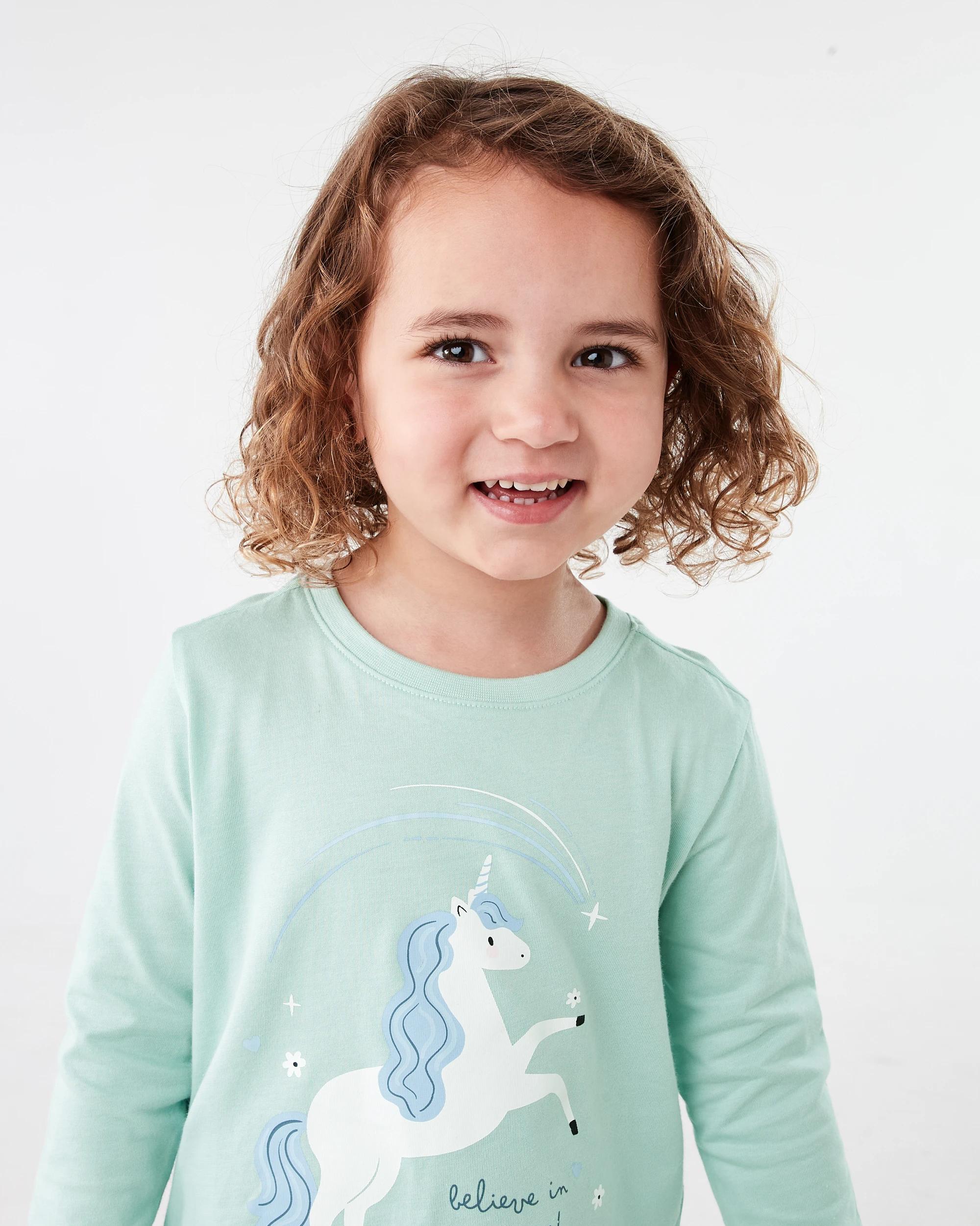 3 Print T-shirt Grn Unicrn, 3 of 7