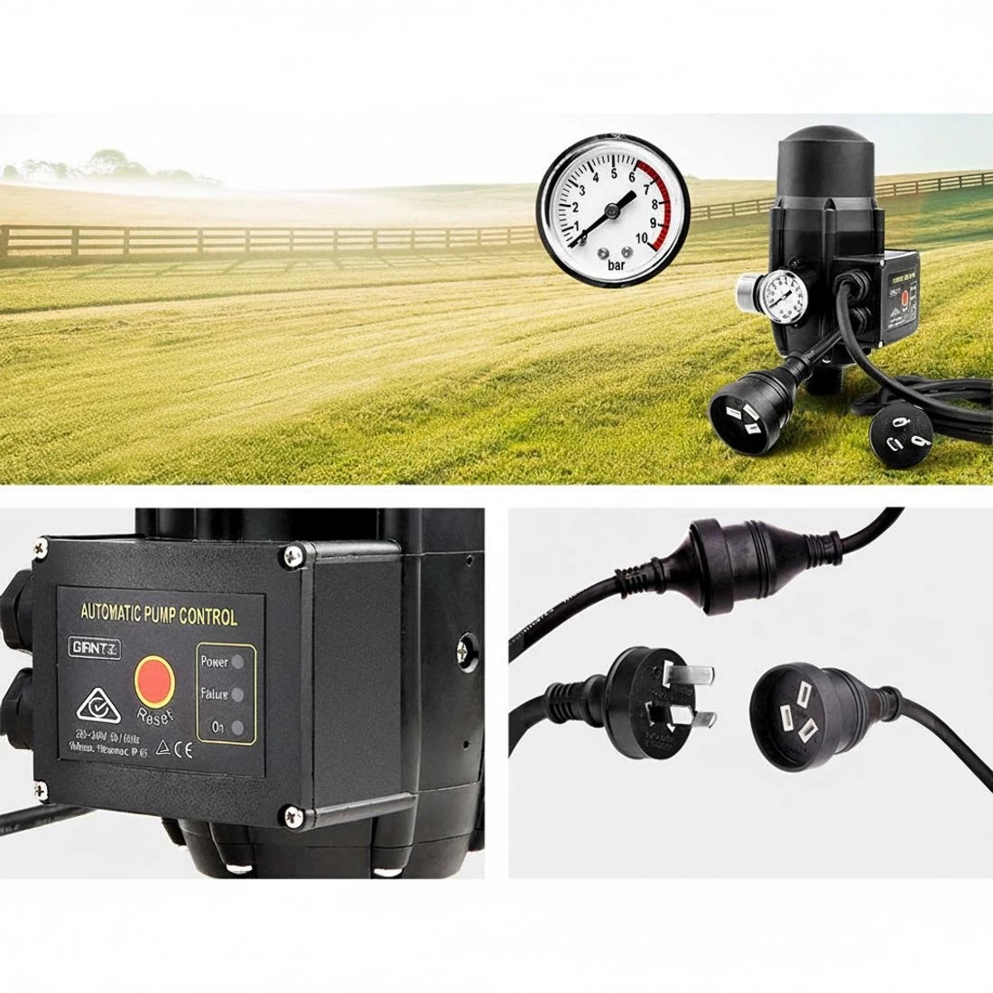 3 Giantz Auto Peripheral Pump Clean Water Garden Boiler Car Wash Irrigation QB60 - Multi, 3 of 5
