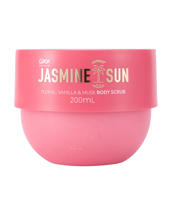 OXX Bodycare Jasmine Sun Summer Solstice Body Scrub 200ml - Floral, Vanilla and Musk