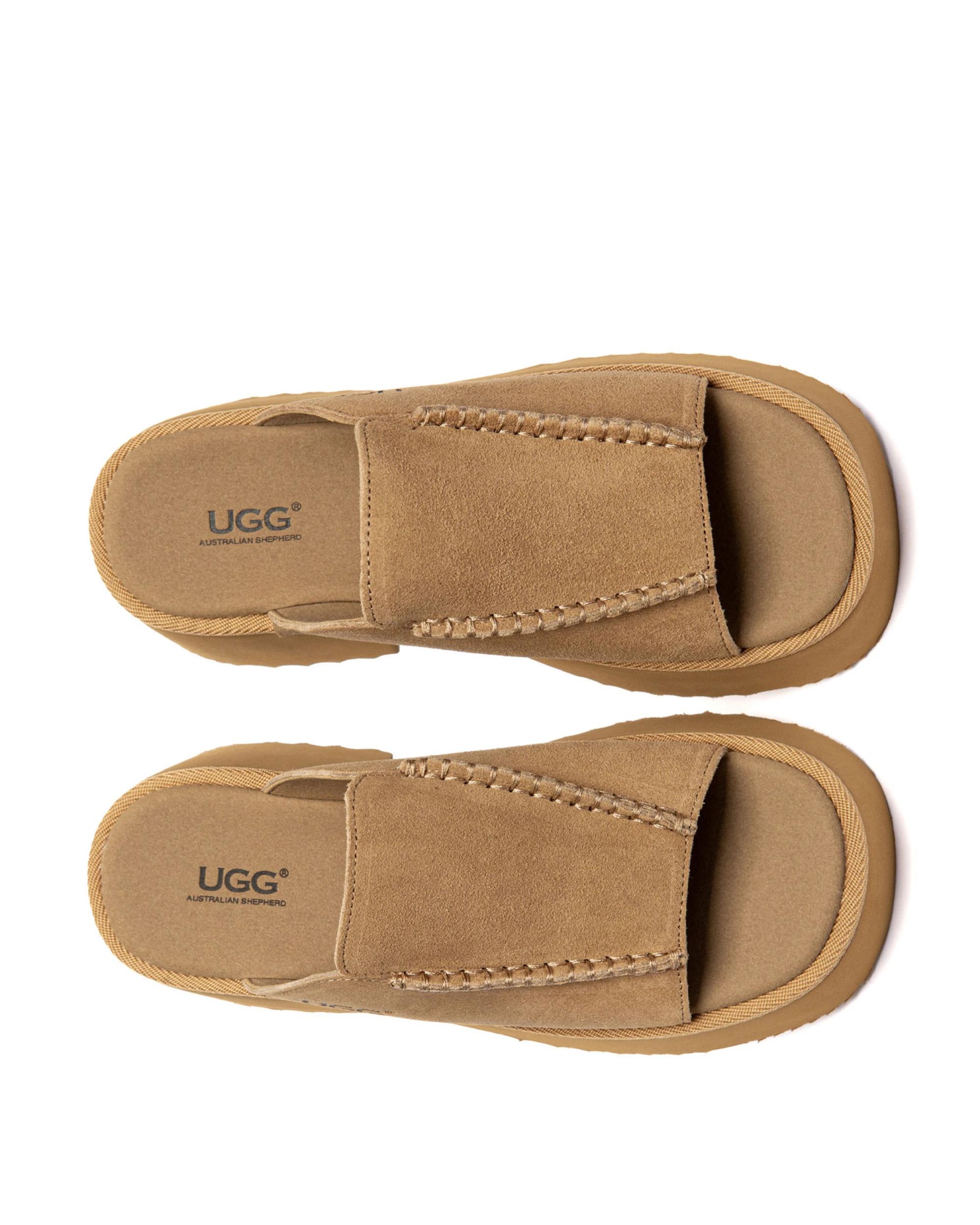 5 Australian Shepherd UGG Women Haive Sandals CHESTNUT, 5 of 5
