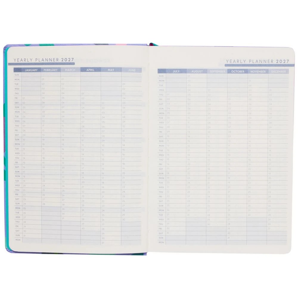 4 Officeworks A5 Day to Page 2027 Hard Texture Diary, 4 of 7