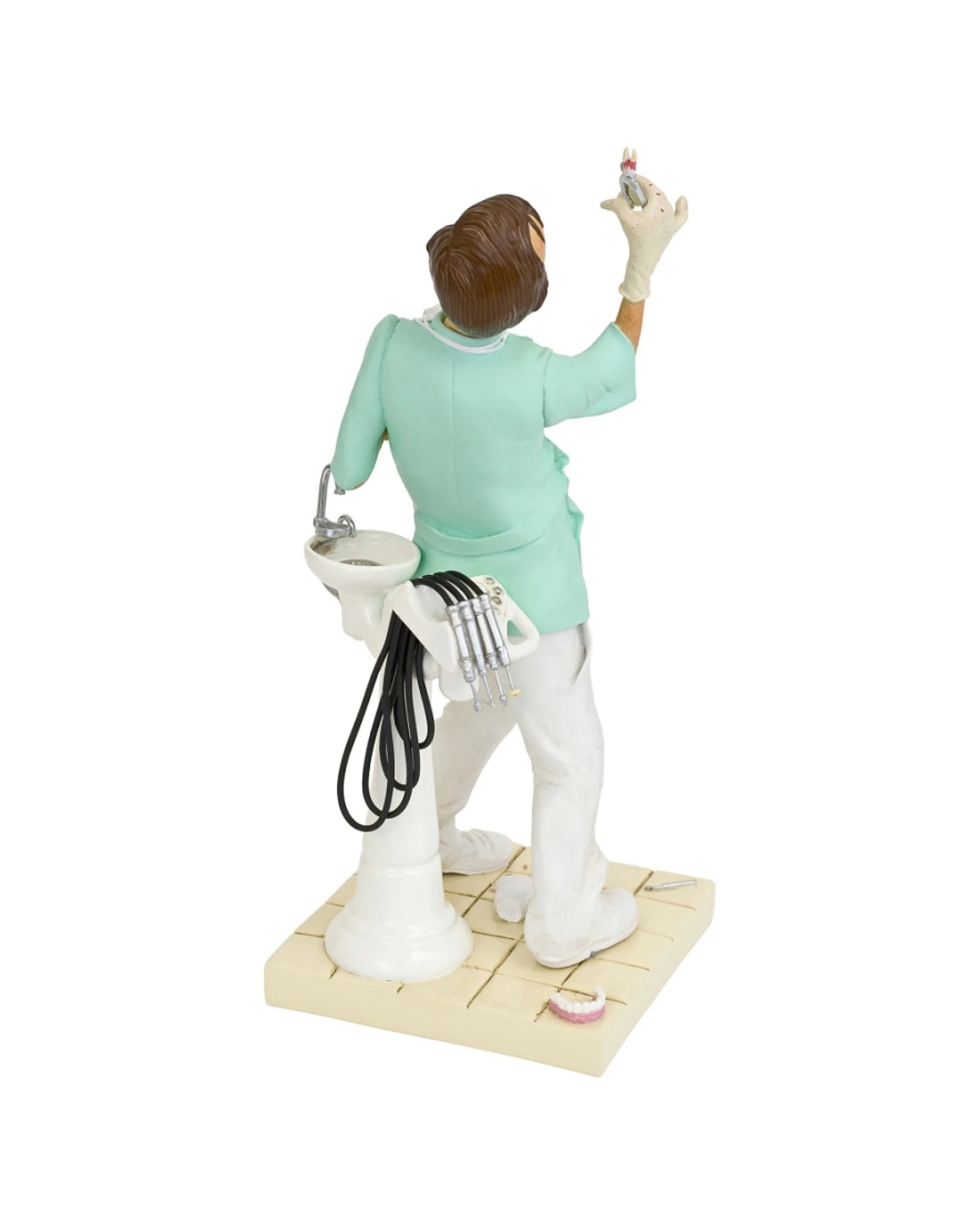 2 The Comic Art of Guillermo Forchino Half Size Dentist Figurine - Multi, 2 of 6
