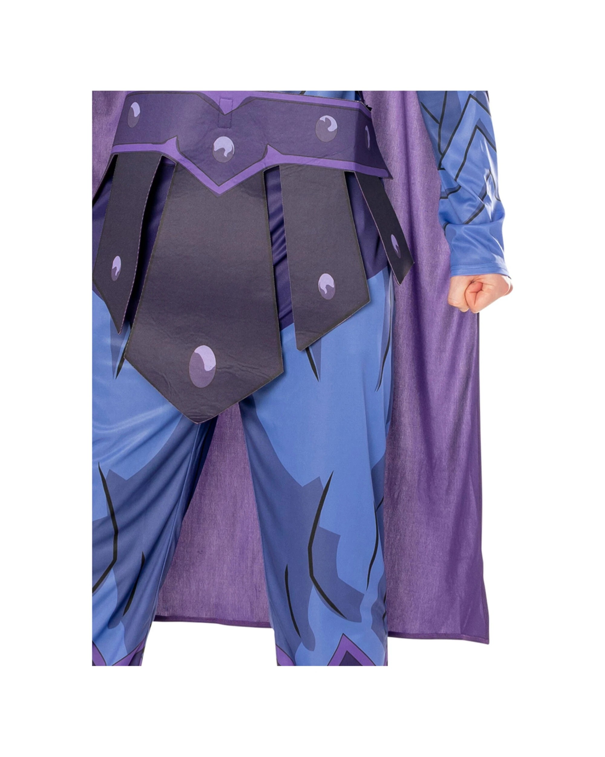 3 Mattel He-man Revelations Skeletor Deluxe Costume Party Dress-up Xl - Cosplay Outfit - Purple, 3 of 4