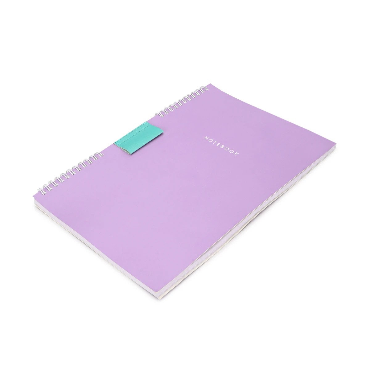 2 A4 Split Notebook - Lilac, 2 of 5