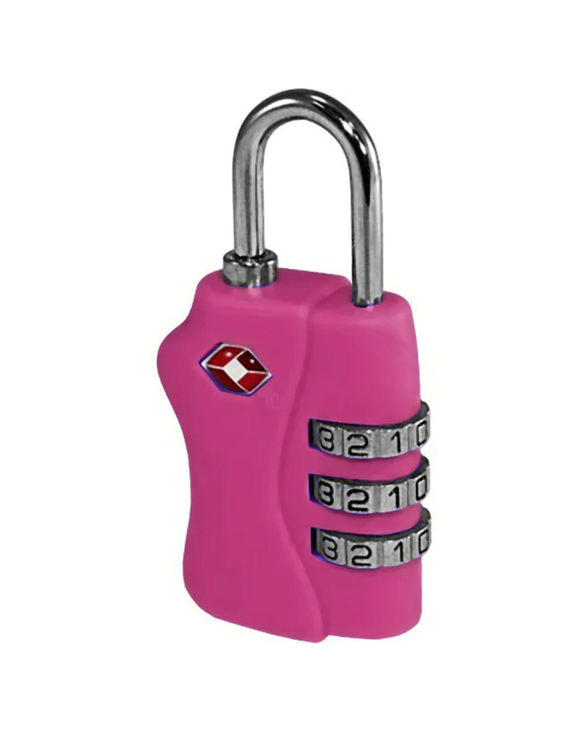 1 Tosca TSA Approved Luggage Bag Combination Lock - Pink, 1 of 1