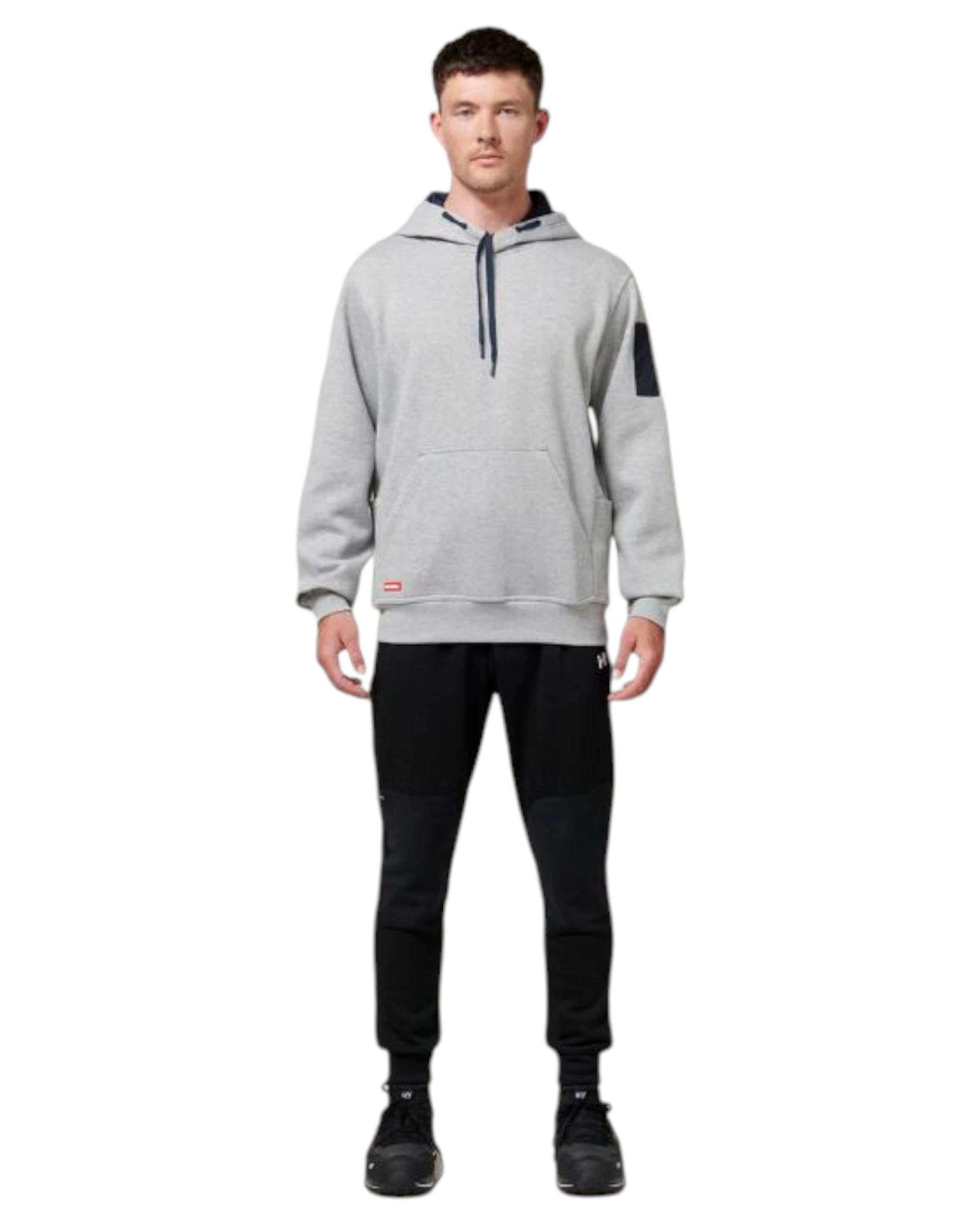 6 Hard Yakka 2 Pack Mens Xtreme Jogger Fleece Trackie Pant Black, 6 of 6