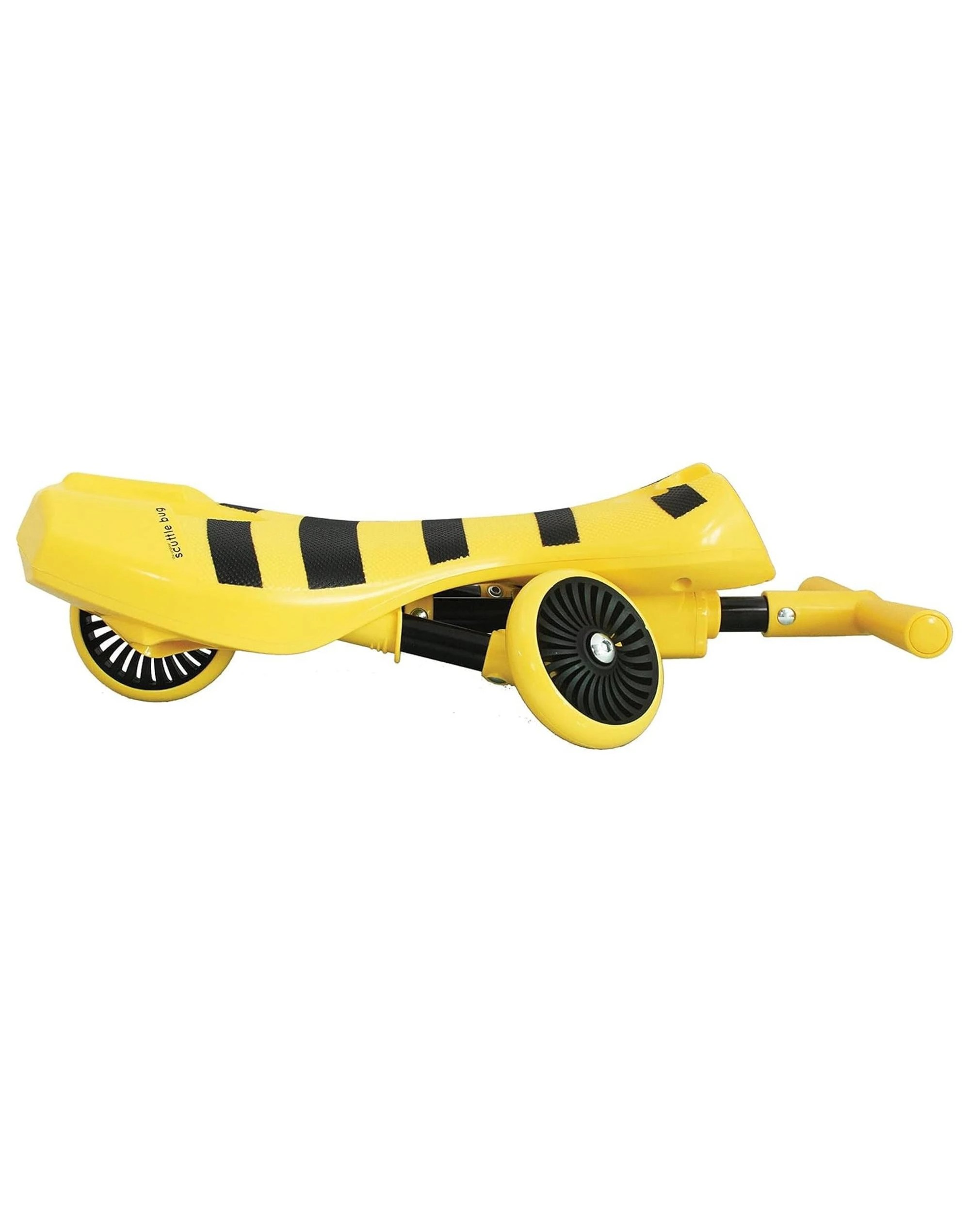 3 Scuttlebug Bumble Yellow/Black Push Tricycle, 3 of 6