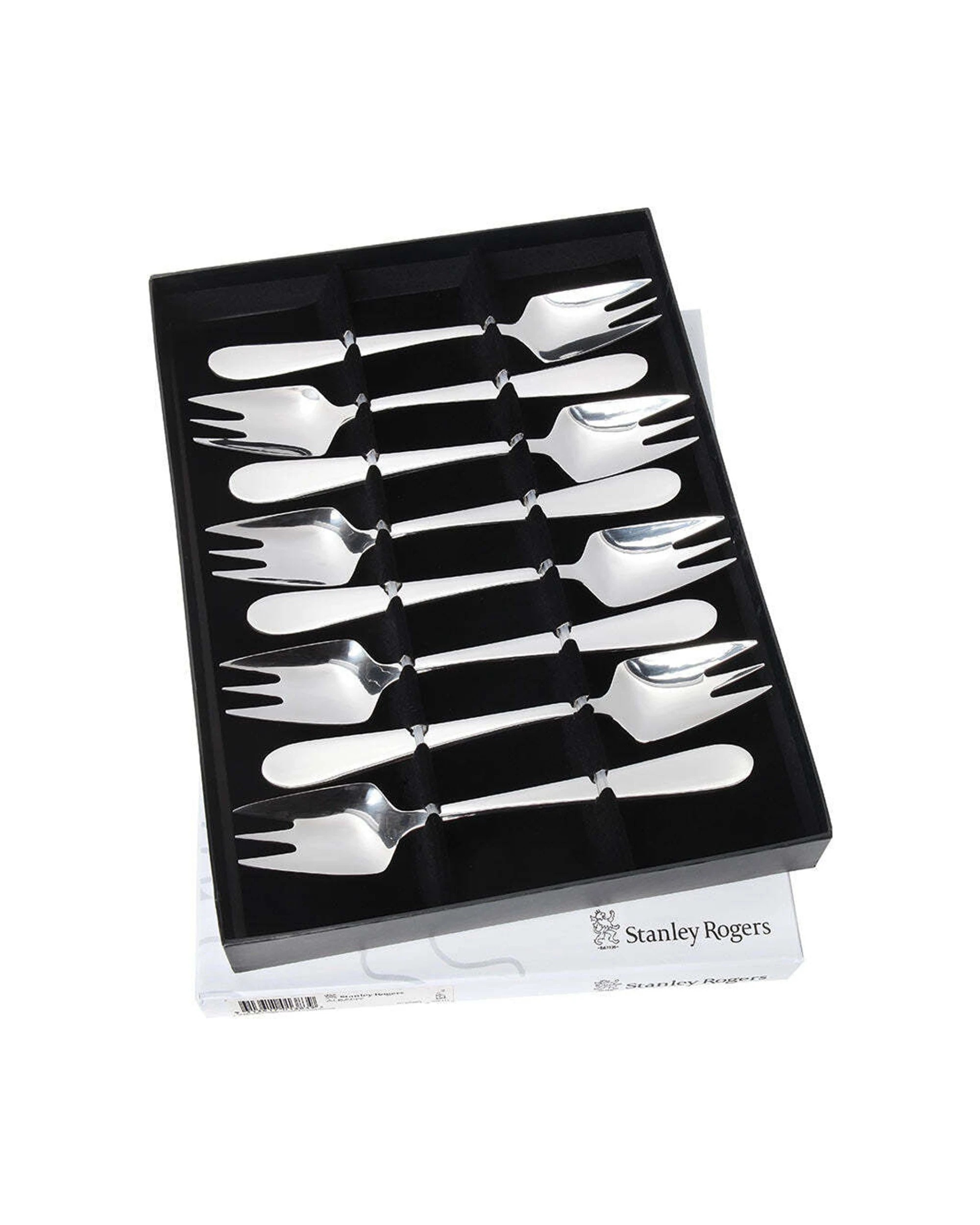 5 Stanley Rogers 8pc Albany Buffet Forks Stainless Steel Lunch Dinner Party Set - Silver, 5 of 5