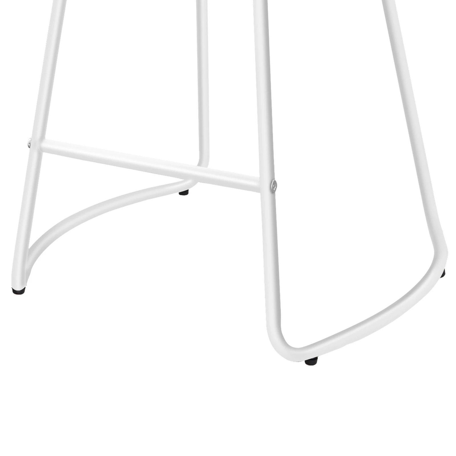 5 Alfordson 2x Bar Stools 75cm Tractor Kitchen Wooden Vintage Retro Chair - Natural, 5 of 10