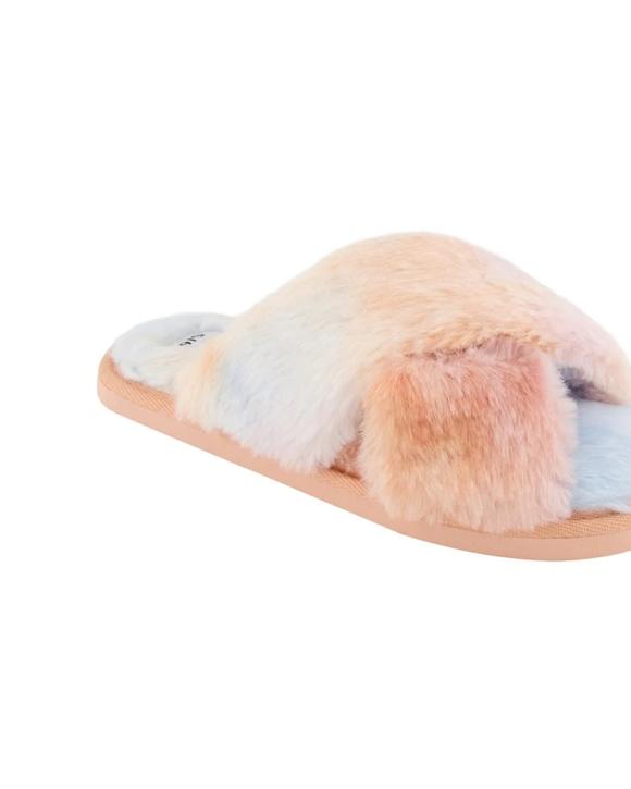 Crossover Furry Slippers