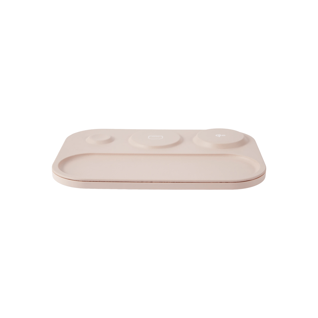 2 3-in-1 Wireless Charger Tray - Beige, 2 of 9
