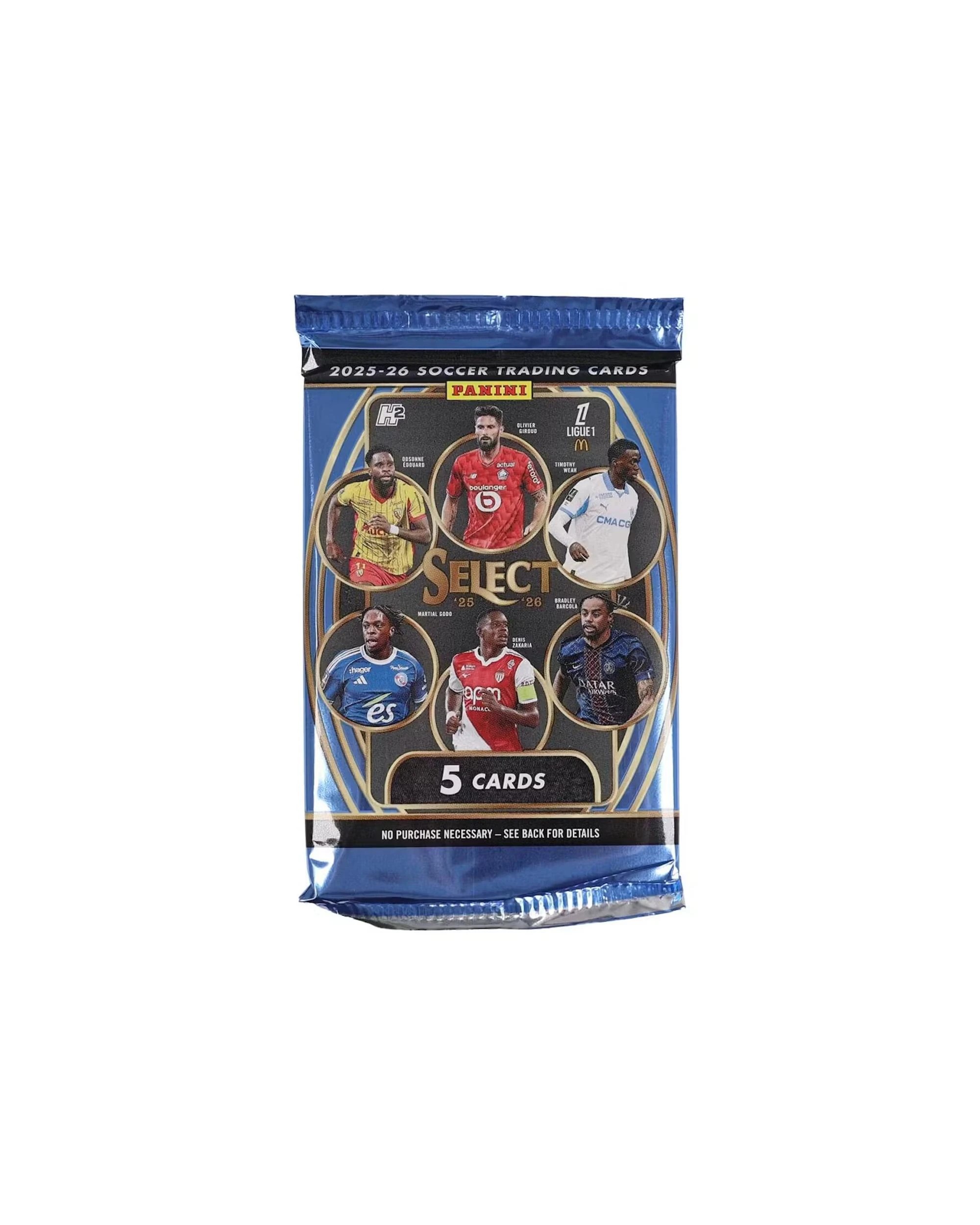 1 Panini 2025/2026 Prizm Select Ligue 1 Soccer H2 Pack, 1 of 9