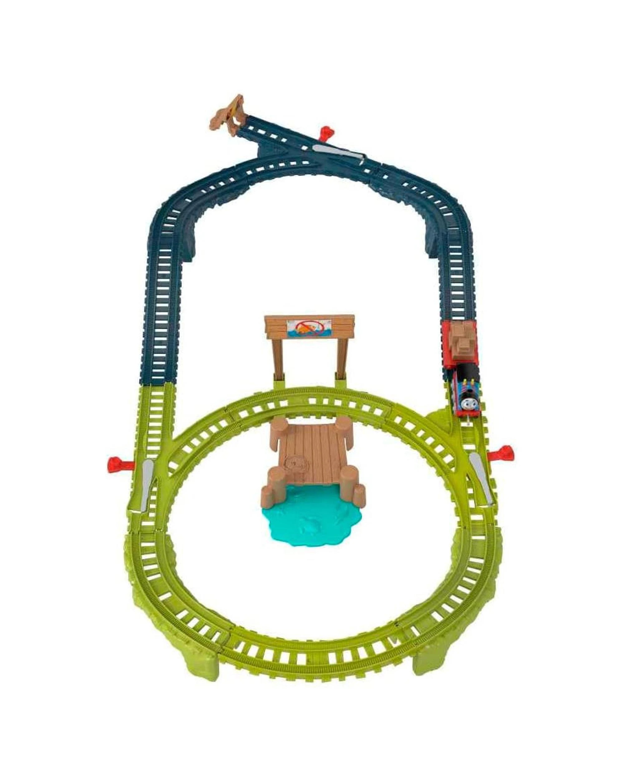 4 Fisher-Price Thomas and Friends Thomas Dockside Delivery Push-Along Track Set, 4 of 7
