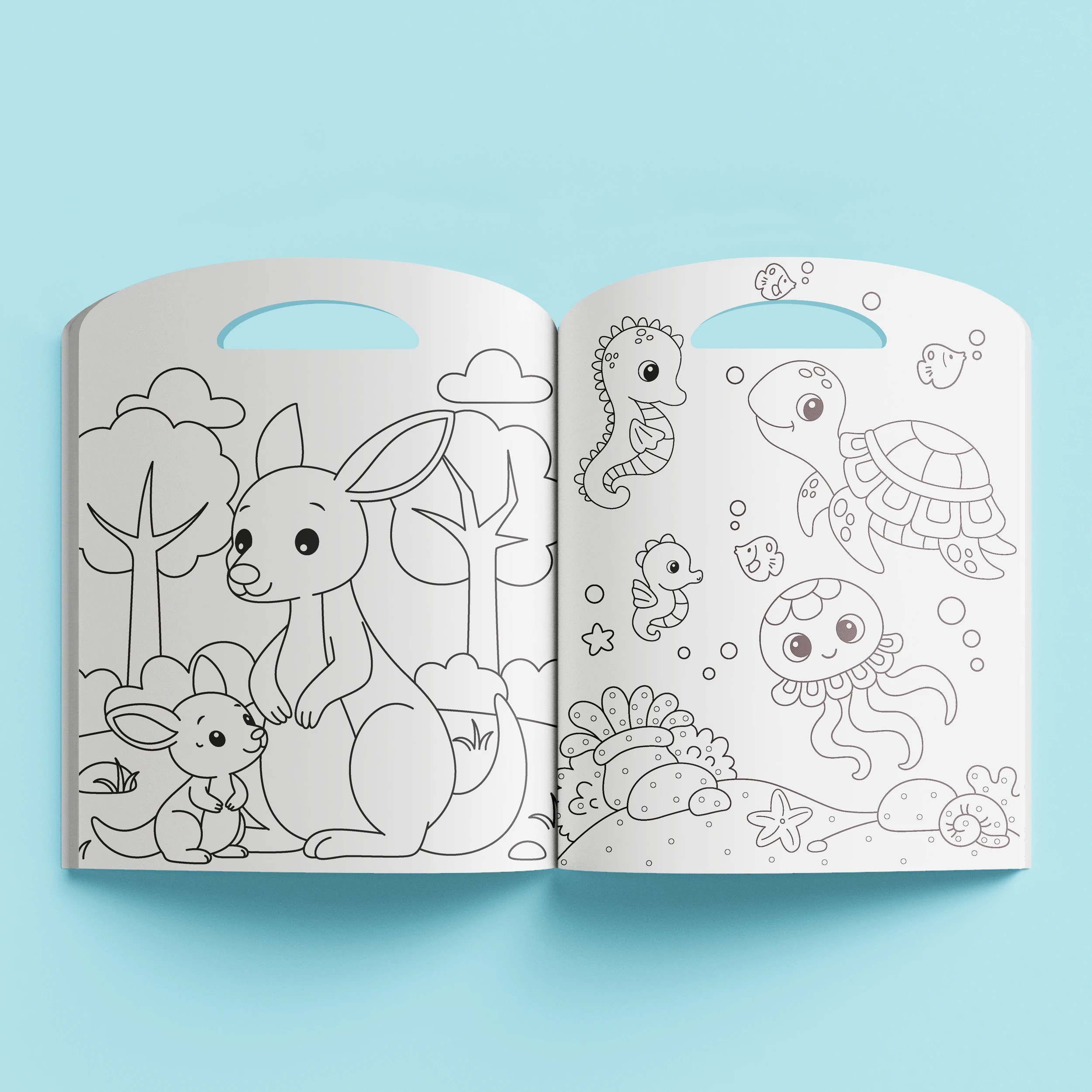 3 Aussie Animals Colouring Book, 3 of 4